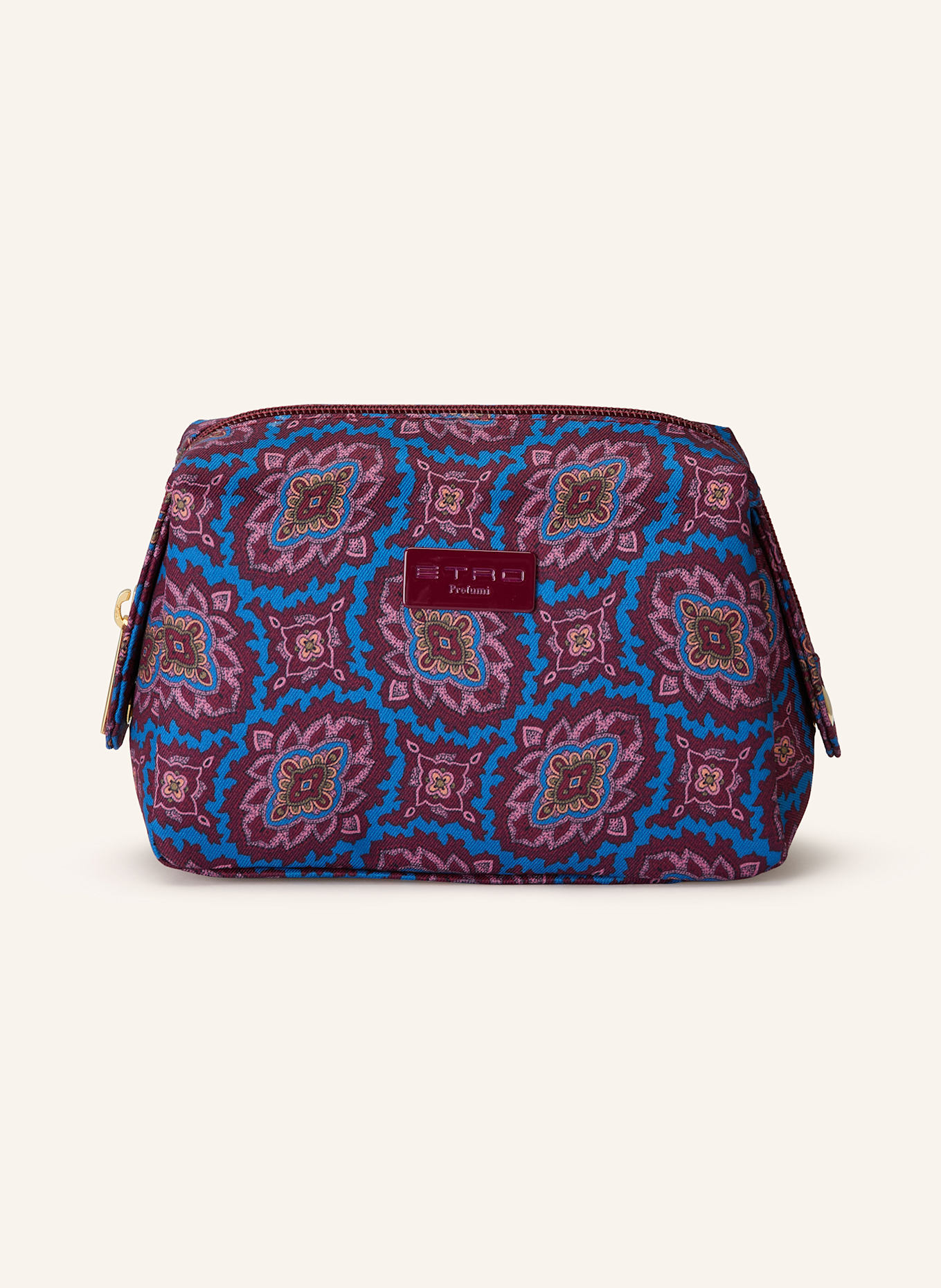 ETRO Kosmetiktasche: DUNKELROT / BLAU