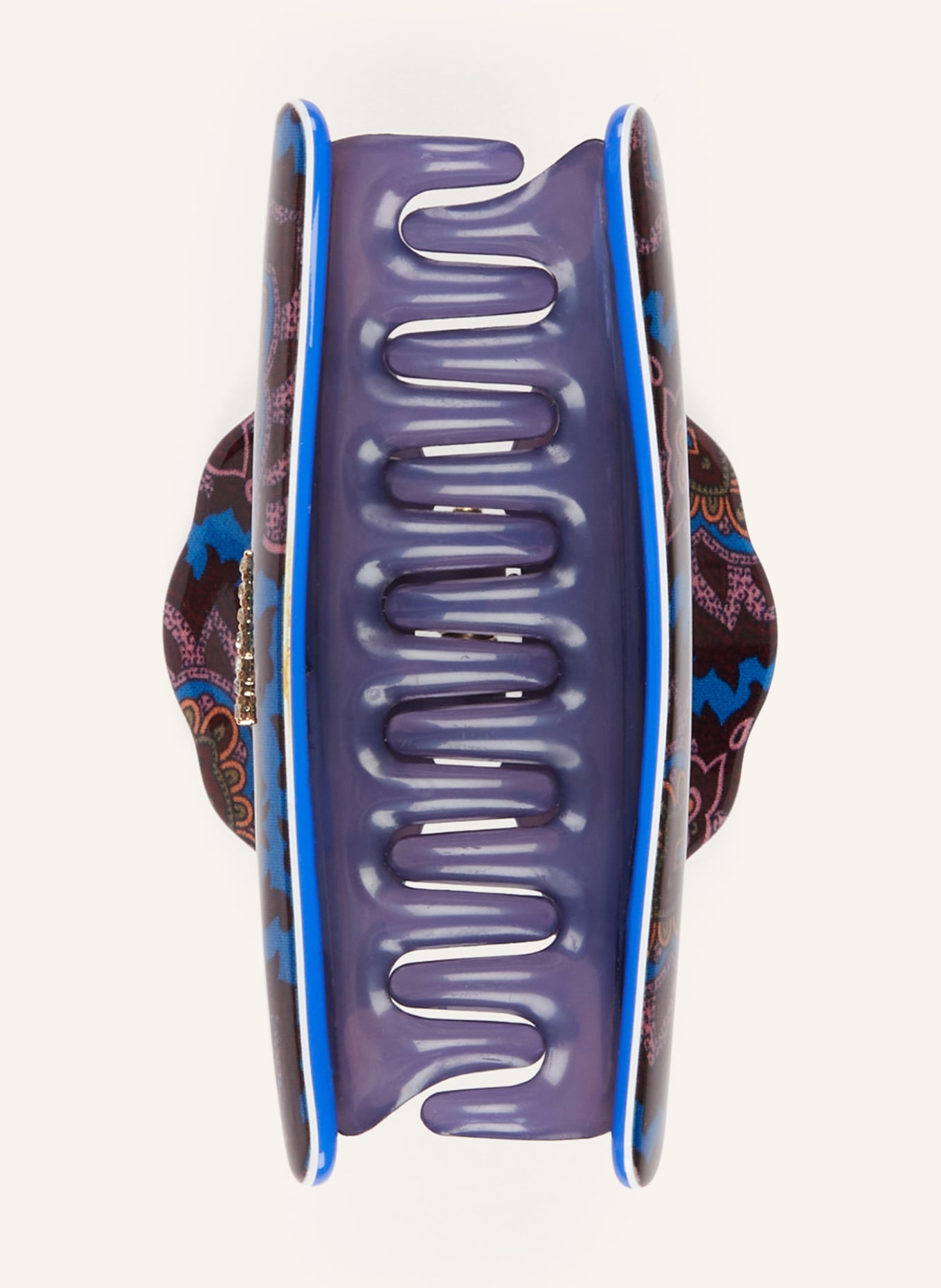 ETRO Haarspange: BLAU / DUNKELLILA / ROSÉ