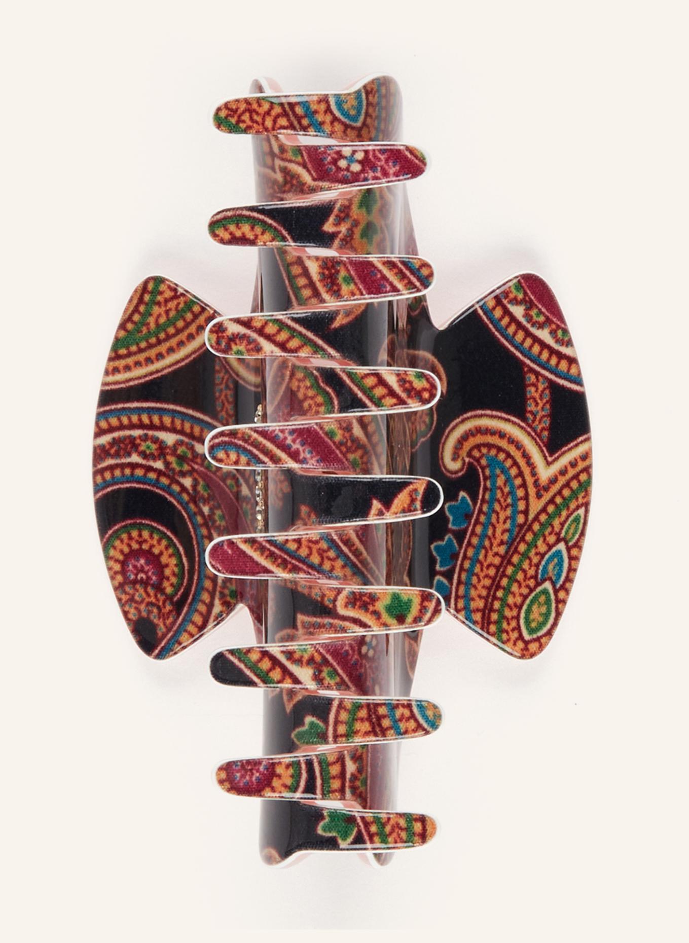 ETRO Haarspange: SCHWARZ / FUCHSIA / LACHS