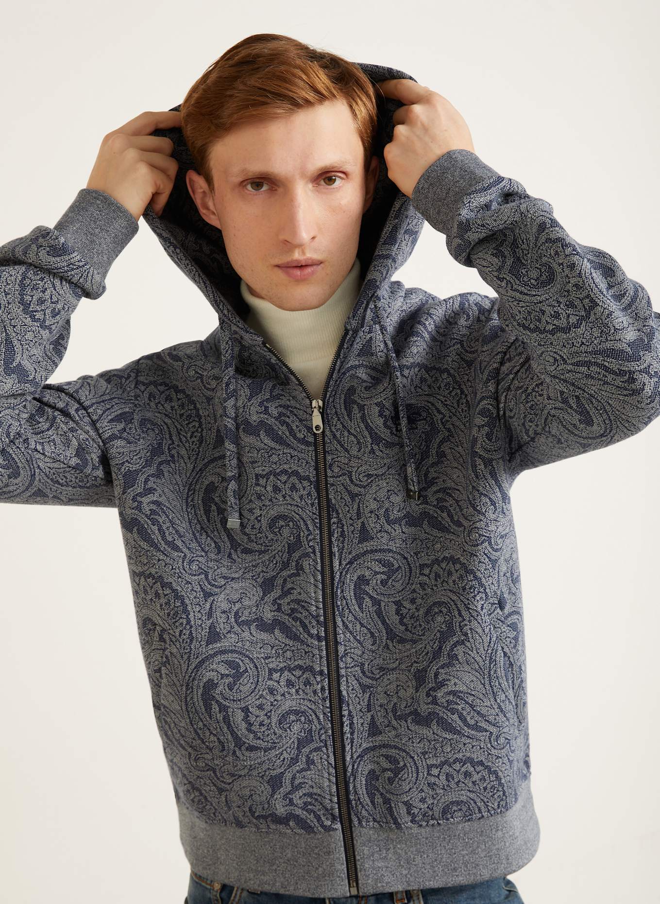 ETRO Bluza rozpinana: GRANATOWY