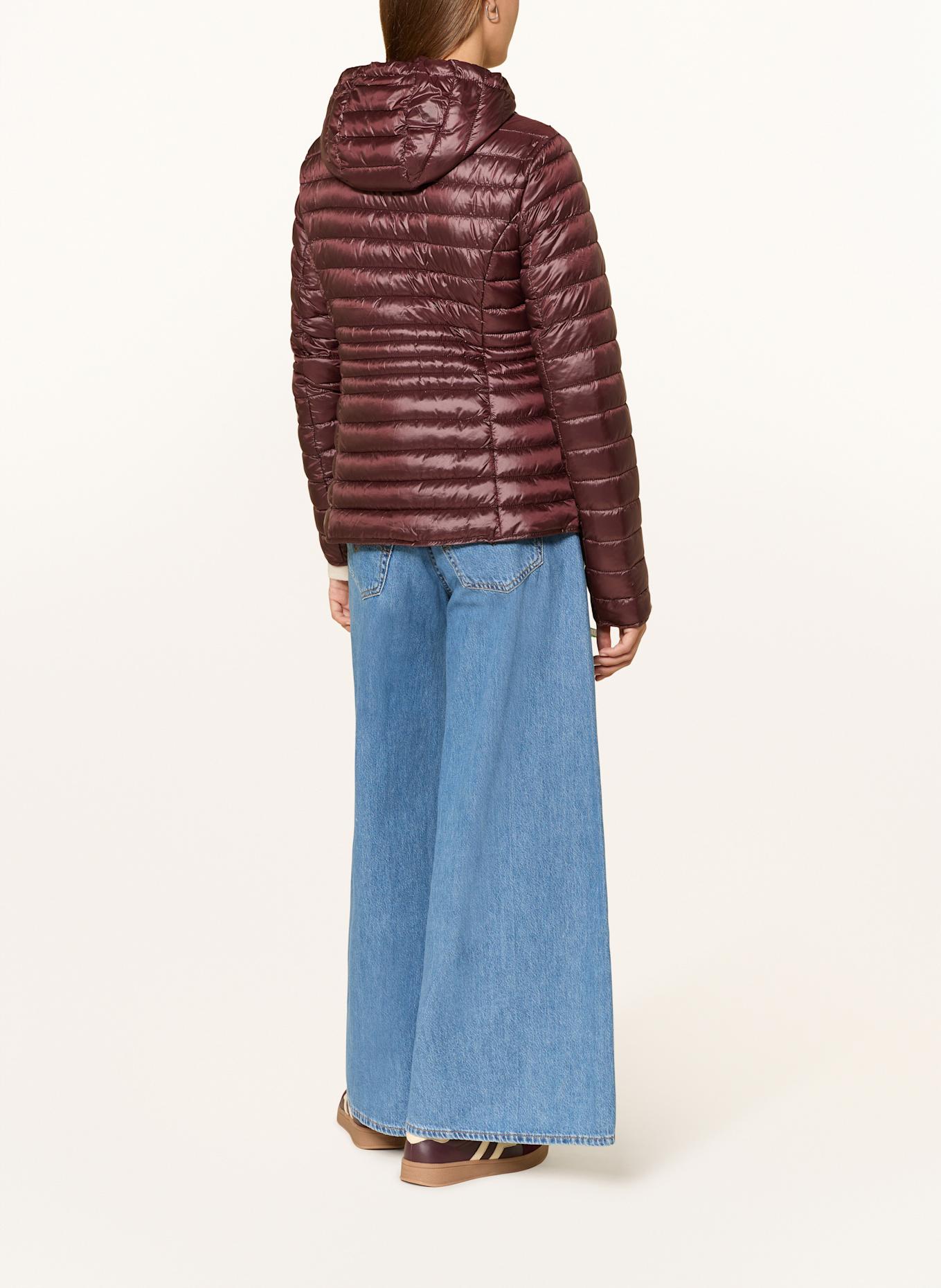 CARTOON Steppjacke: DUNKELROT