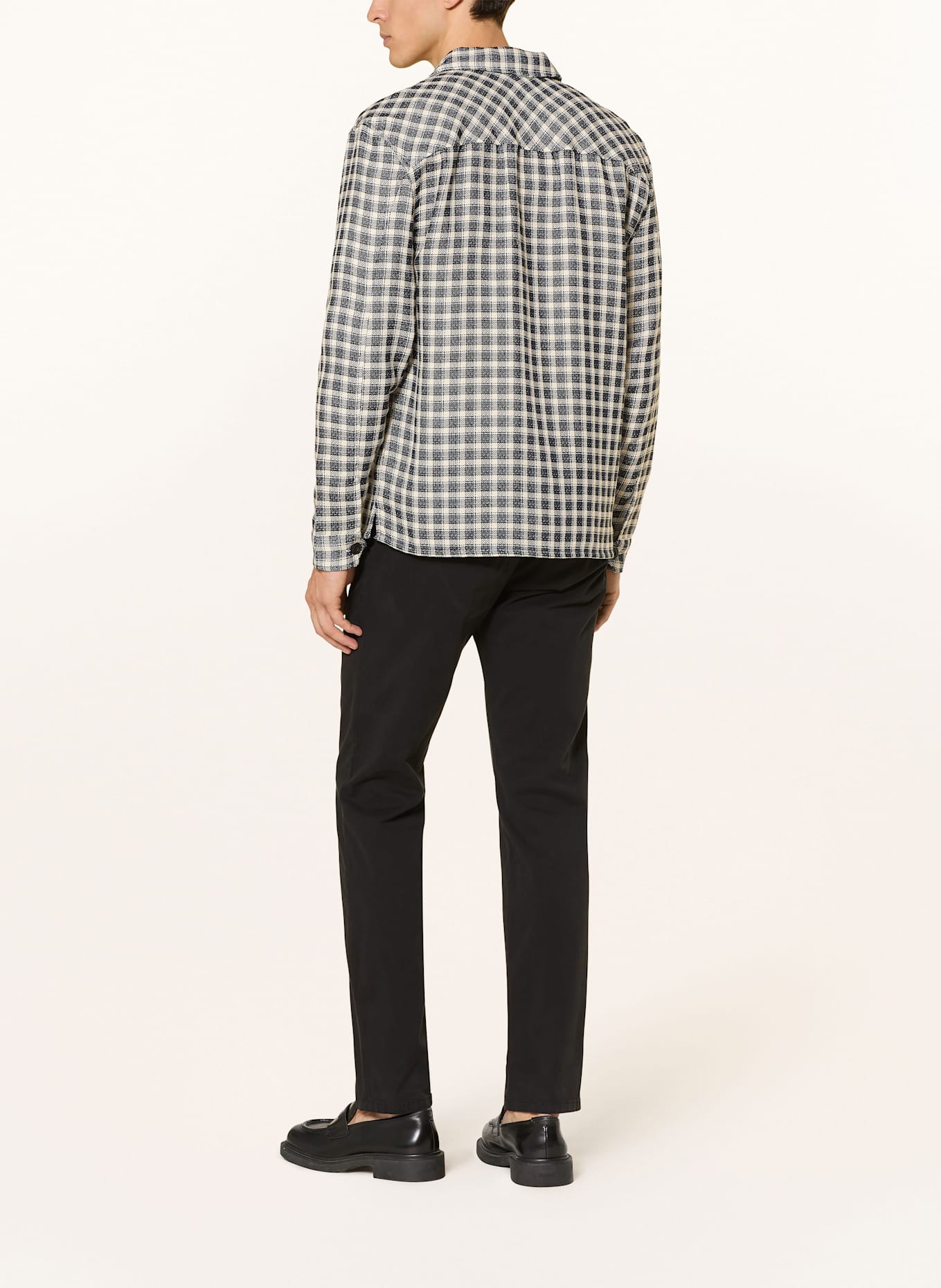 ALBERTO Chino LOU-GABARDINE Regular Fit: SCHWARZ