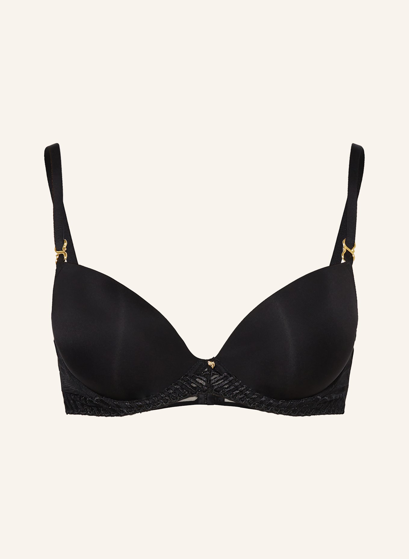 Aubade Push-up-BH SHEER EMOTION: SCHWARZ