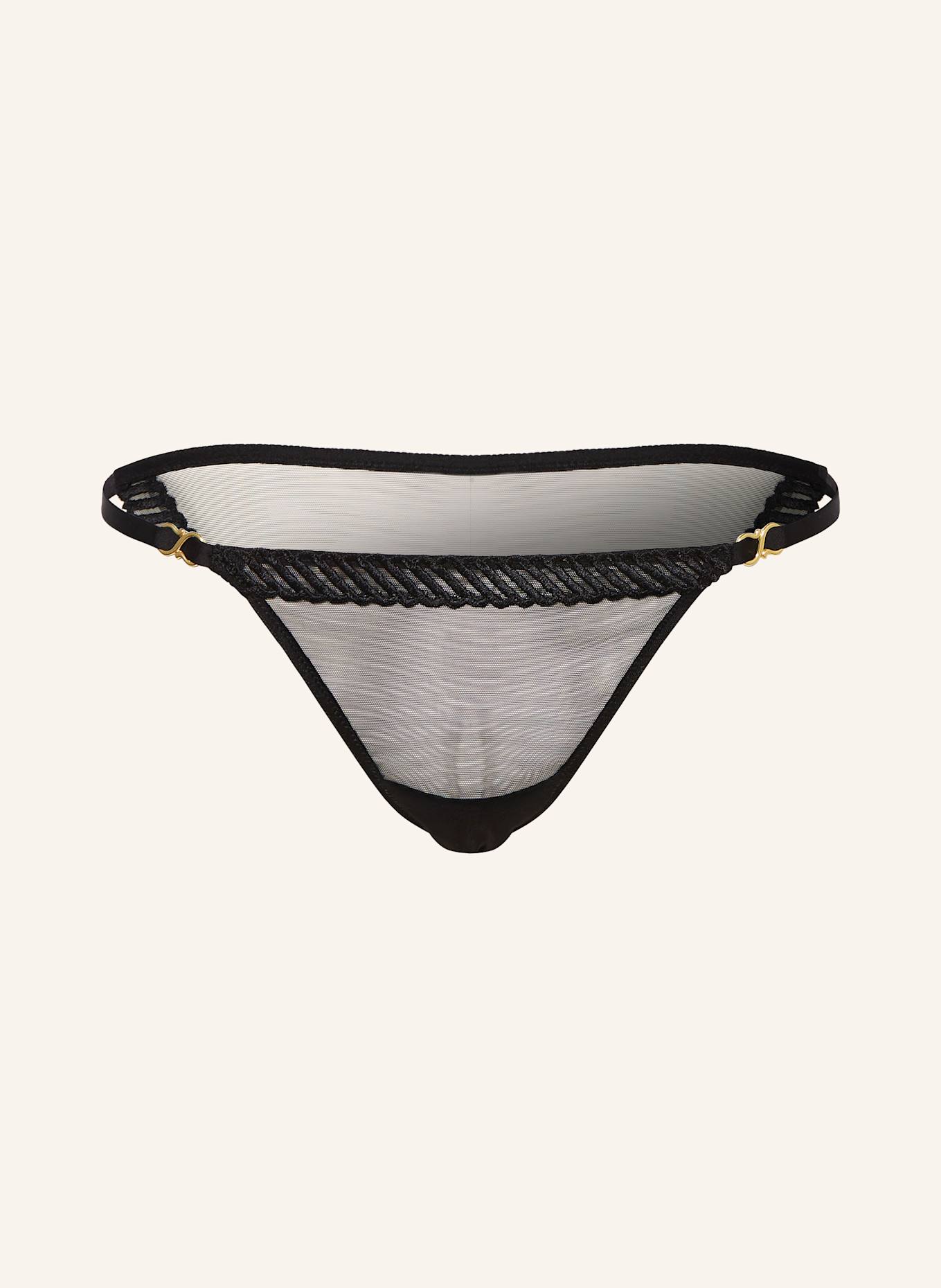 Aubade Slip SHEER EMOTION: SCHWARZ