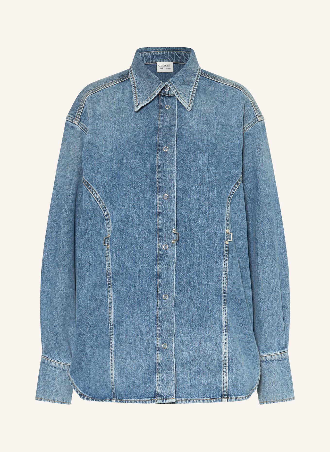 CLOSED Jeansbluse: MBL MID BLUE