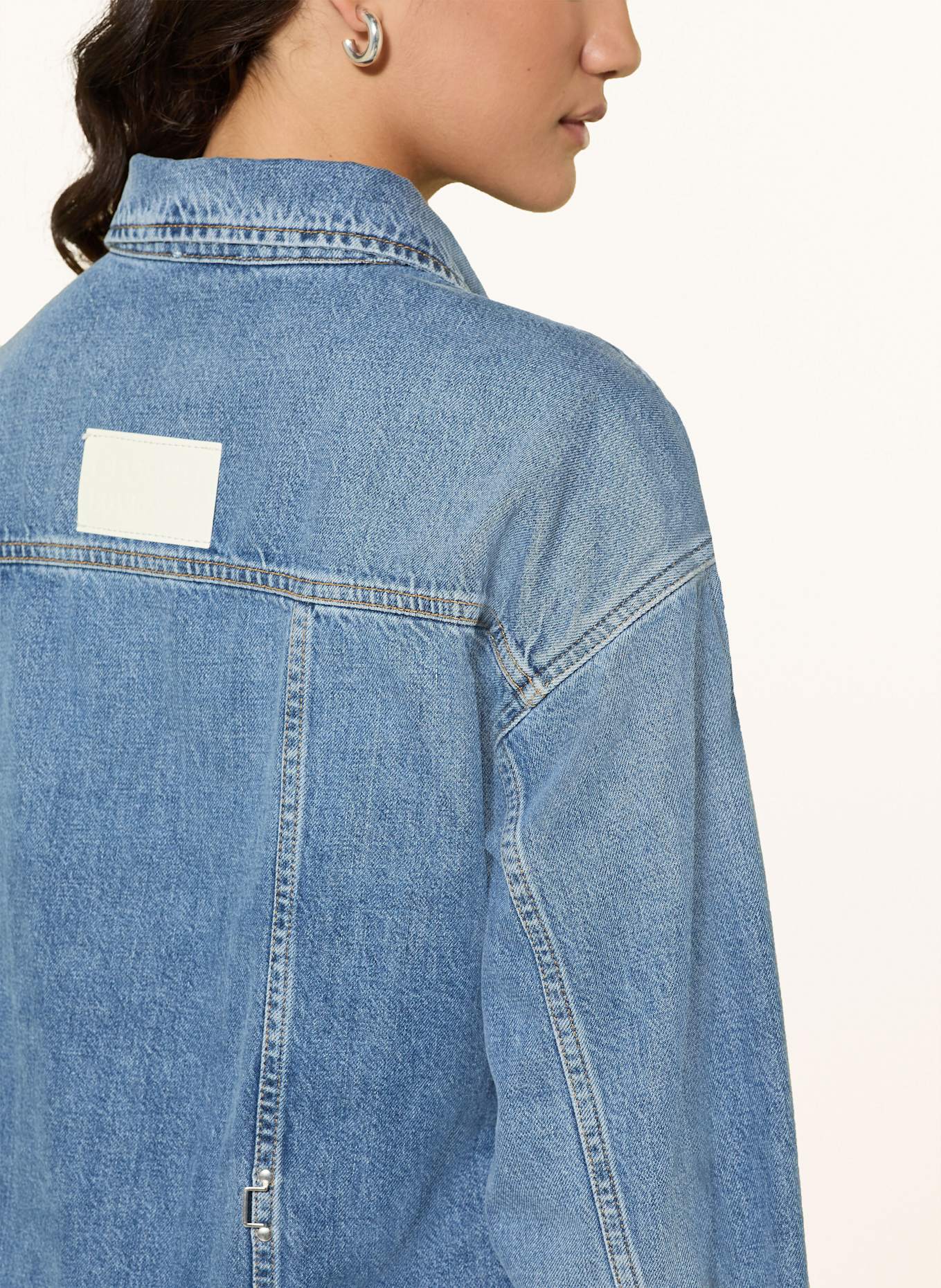 CLOSED Jeansbluse: MBL MID BLUE