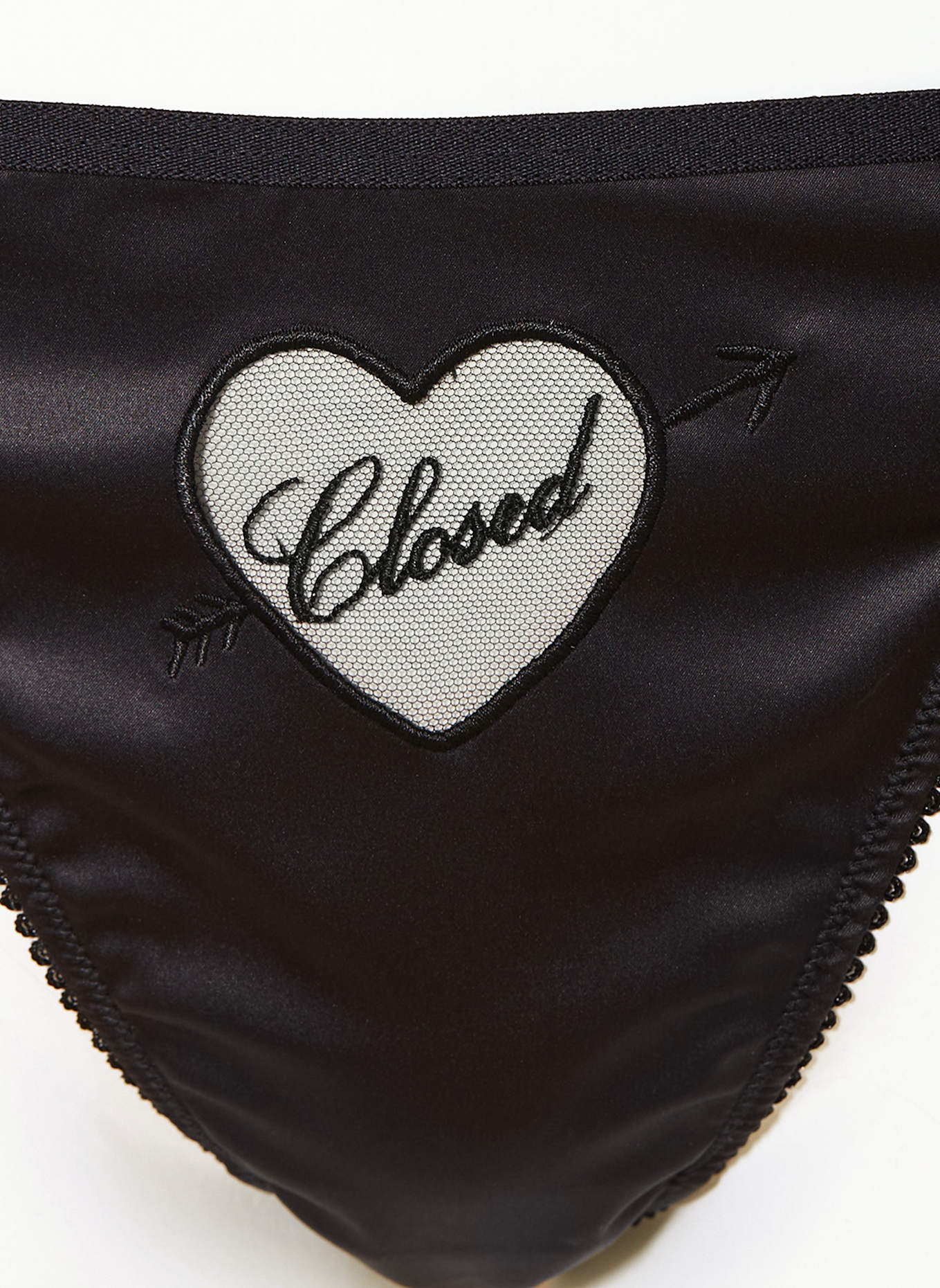 CLOSED Figi CHARLOTTE: CZARNY