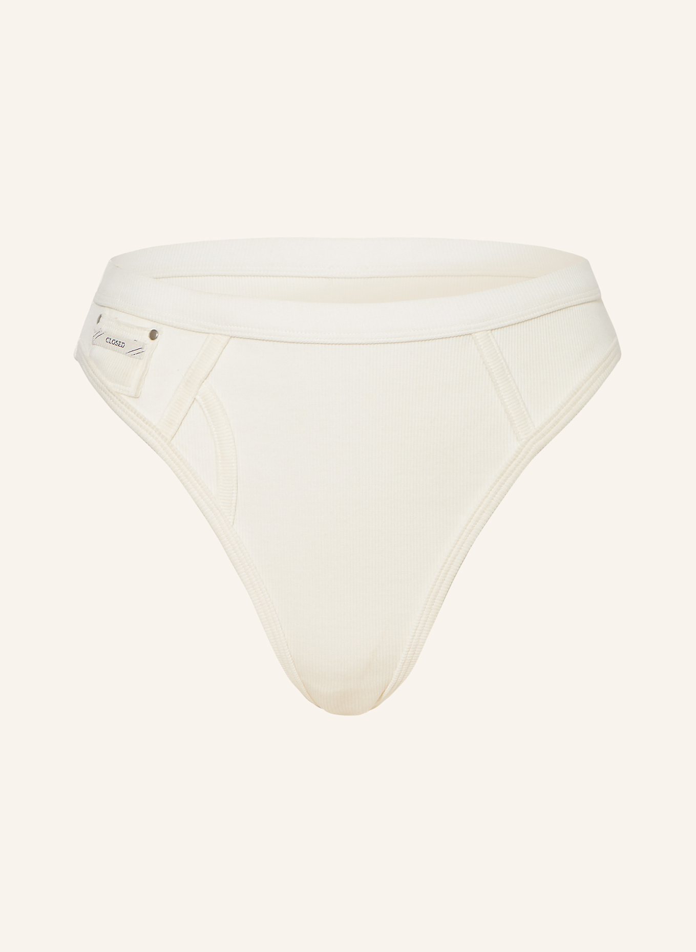 CLOSED Taillenslip: ECRU