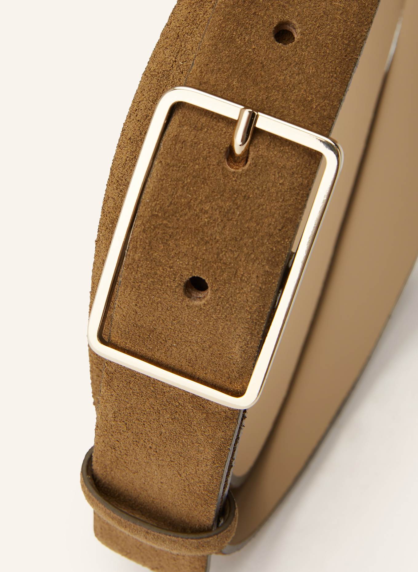 abro Ledergürtel: KHAKI