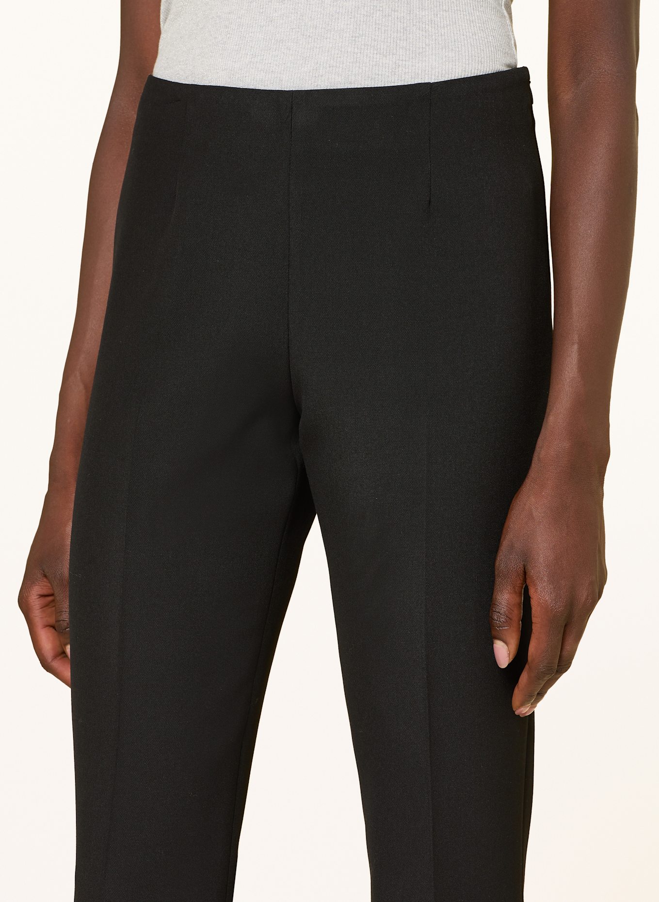 PESERICO Marlenehose: SCHWARZ