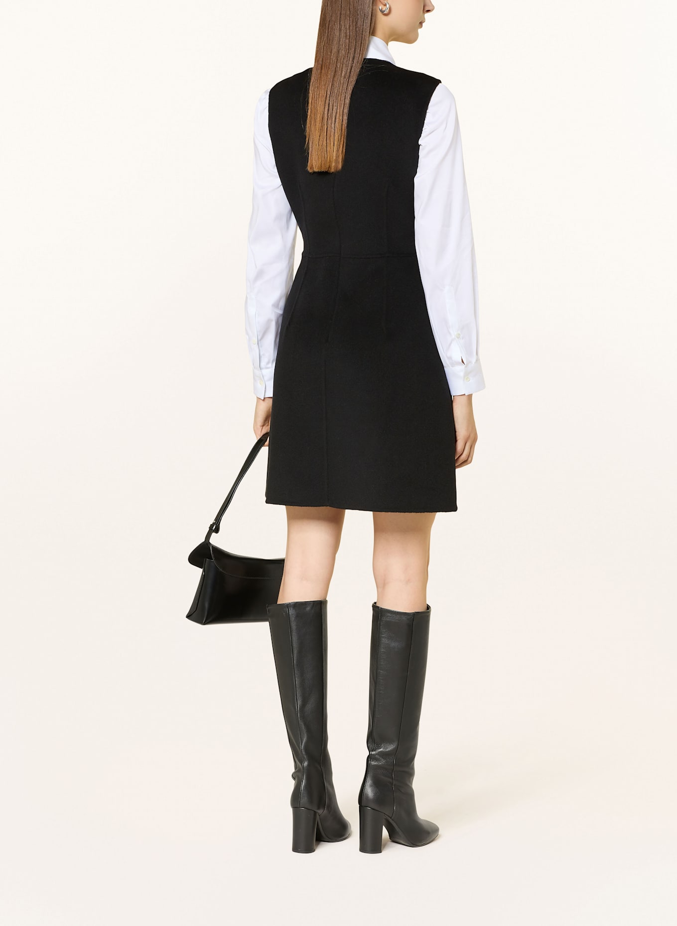 SLY 010 Kleid MANOTA: SCHWARZ / CAMEL