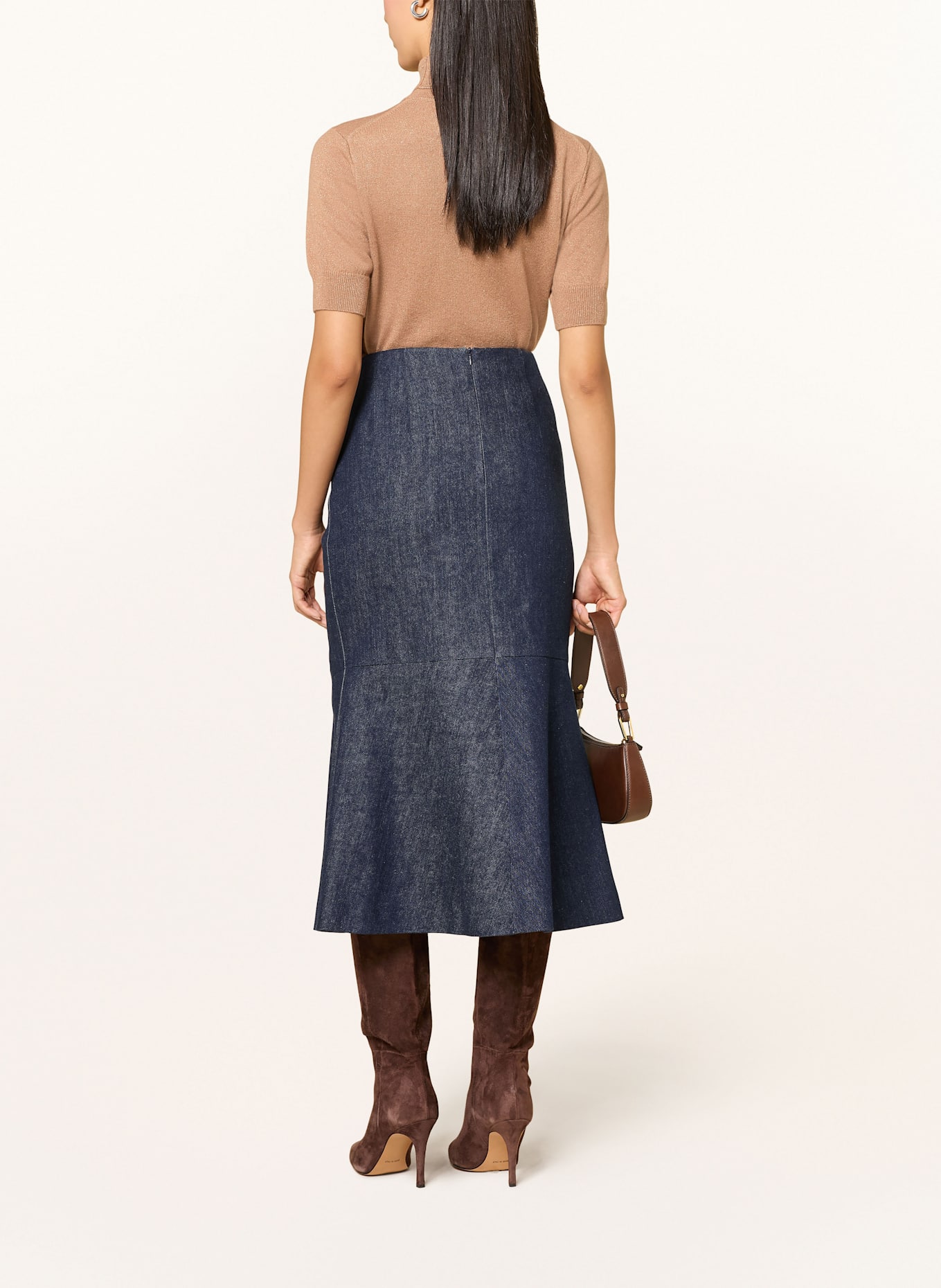 SLY 010 Spódnica jeansowa EDITA: 472 DEEP BLUE