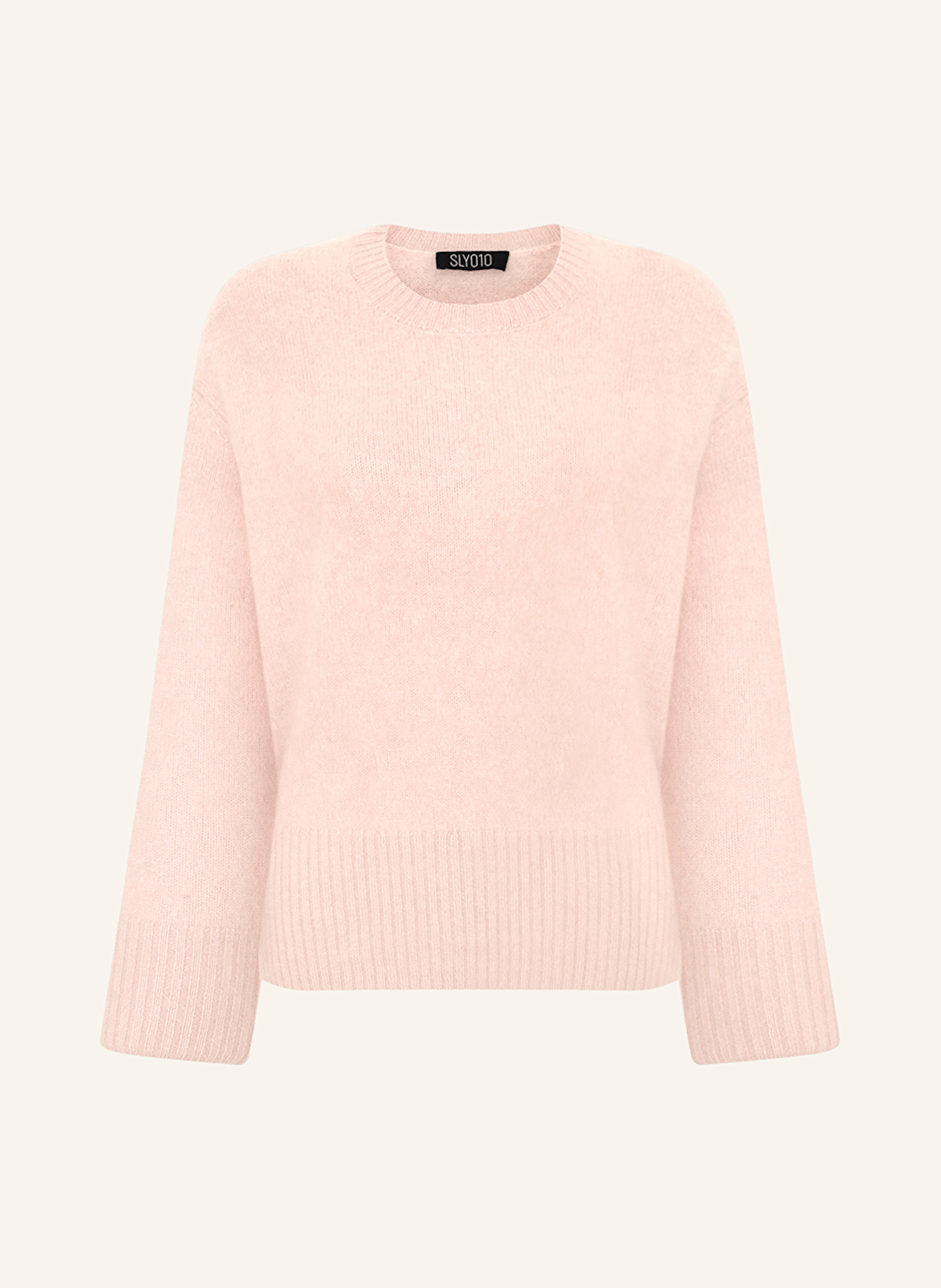 SLY 010 Cashmere-Pullover BRENDDA: HELLROSA