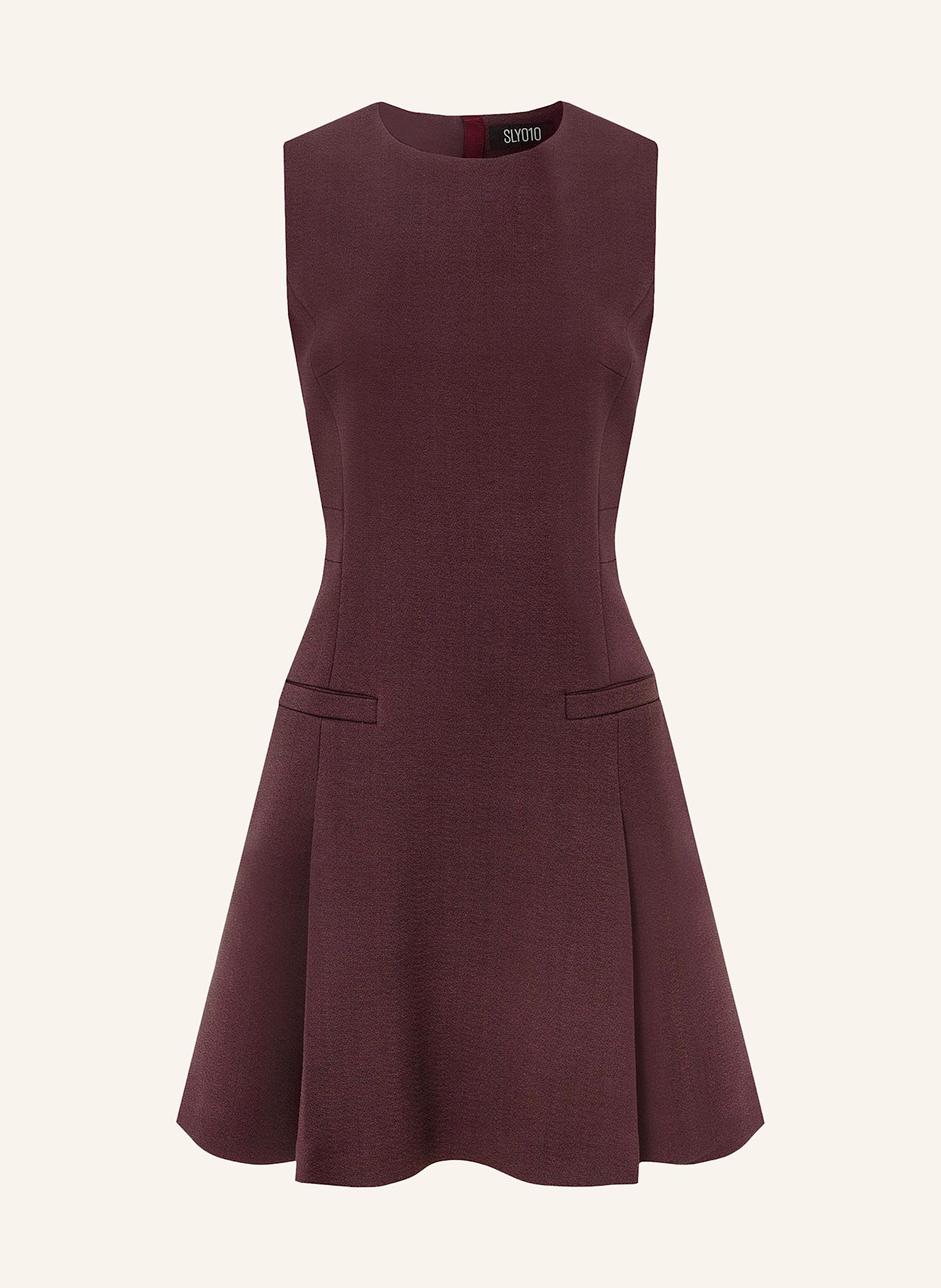 SLY 010 Kleid ANETA: DUNKELROT