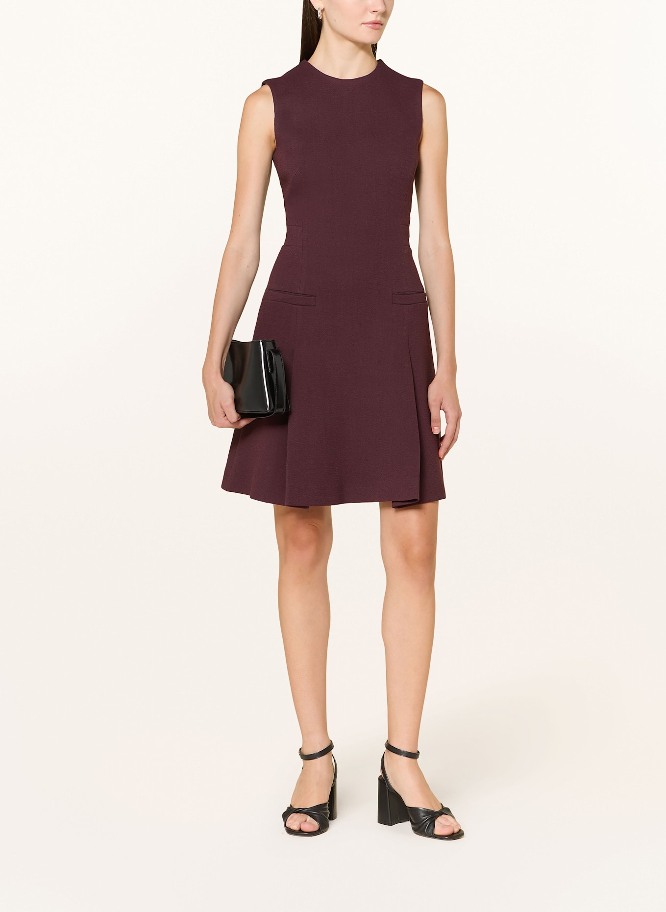 SLY 010 Kleid ANETA: DUNKELROT