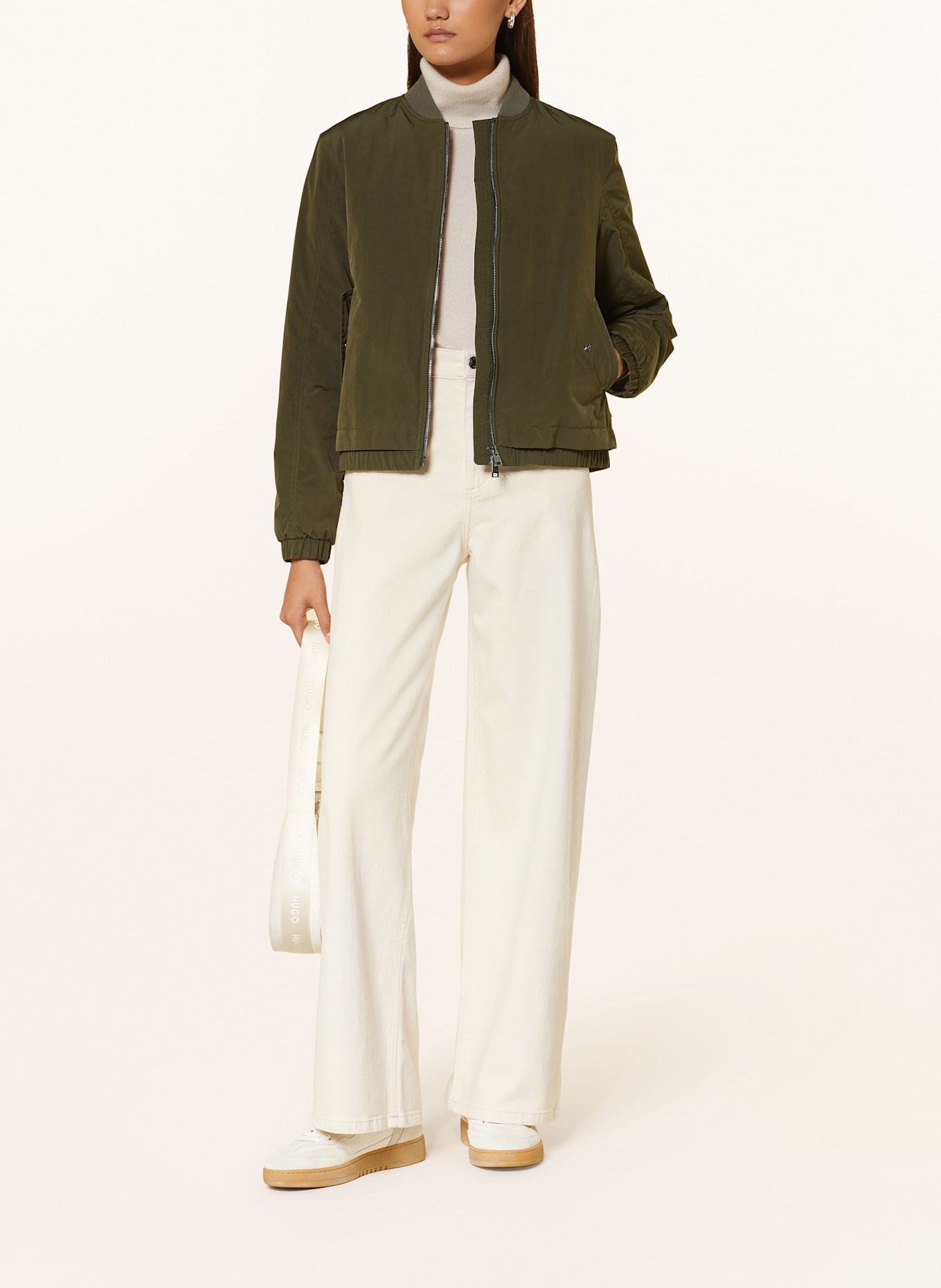 WOOLRICH Blouson GRACE: DUNKELGRÜN