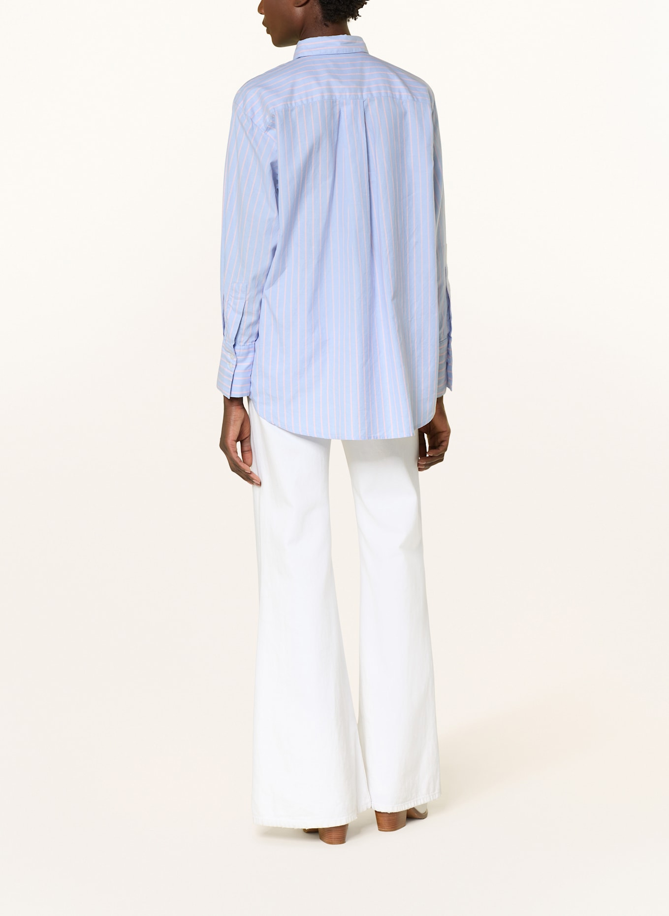 lilienfels Shirt blouse: Native Youth button cord through shirt dress in rust