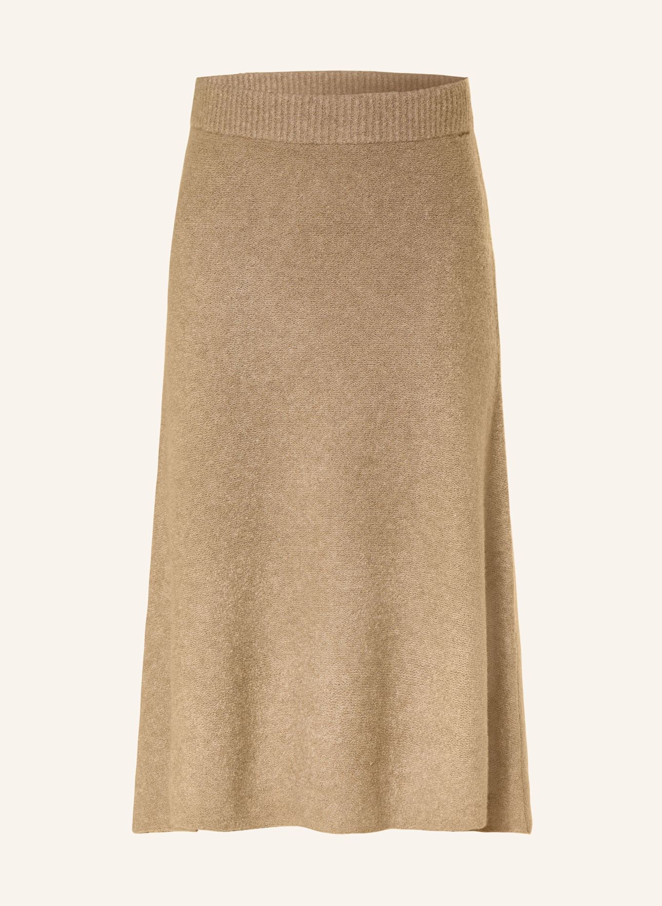 (THE MERCER) N.Y. Strickrock aus Cashmere: BEIGE