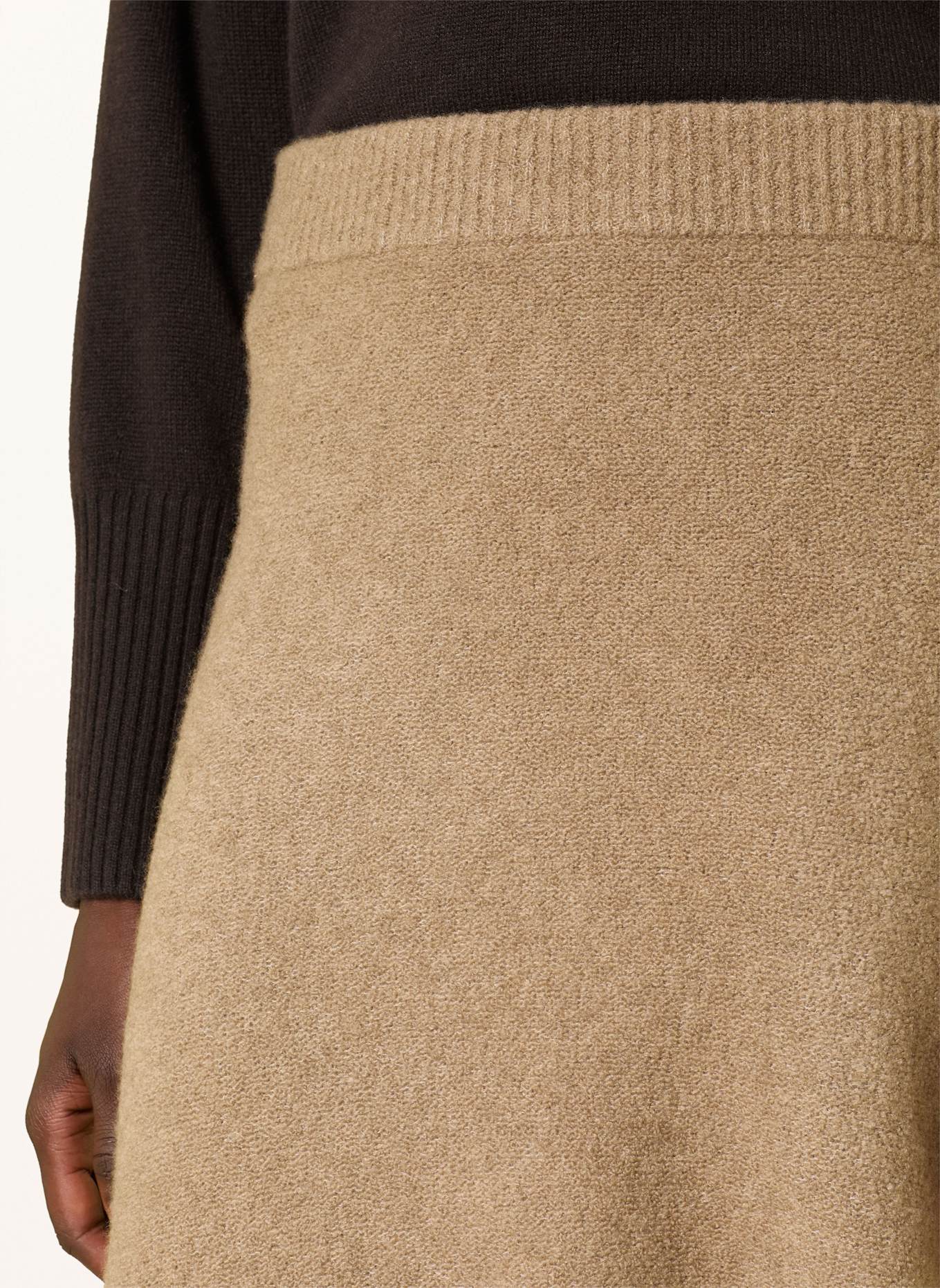 (THE MERCER) N.Y. Strickrock aus Cashmere: BEIGE