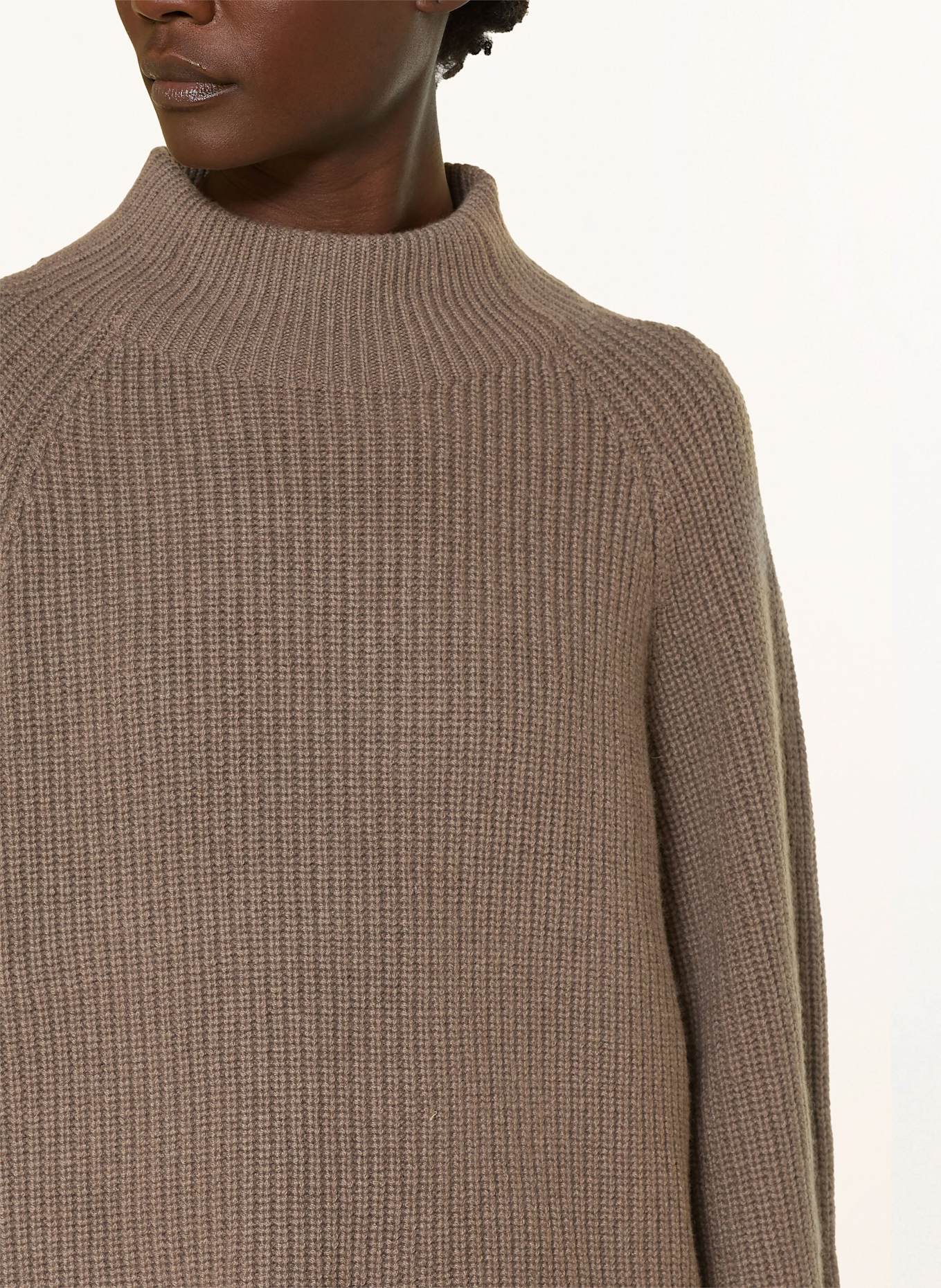 (THE MERCER) N.Y. Cashmere-Pullover: 243 cappucino mel taupe