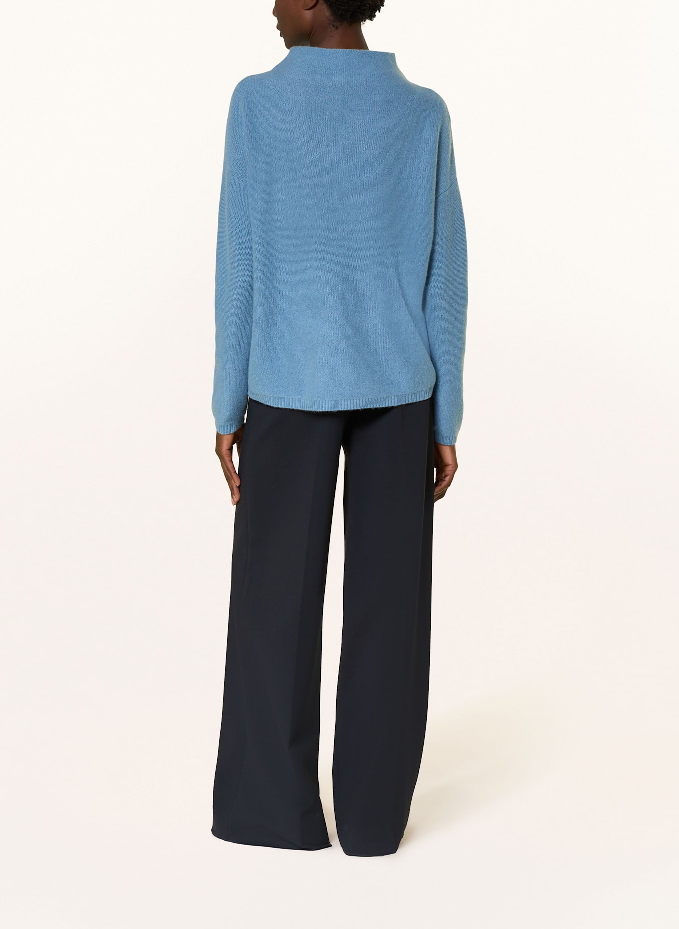 (THE MERCER) N.Y. Cashmere sweater: LIGHT BLUE