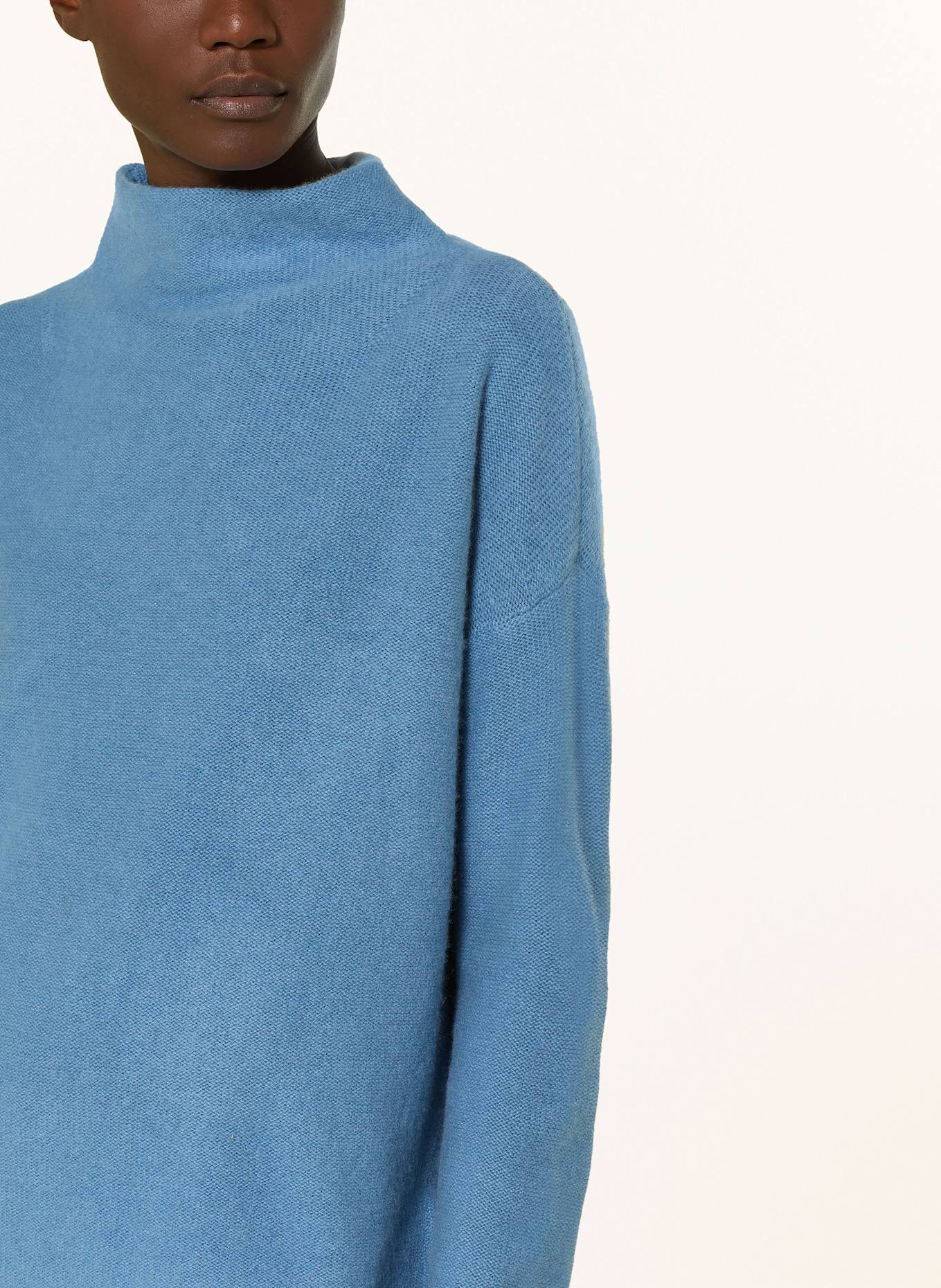 (THE MERCER) N.Y. Cashmere sweater: LIGHT BLUE