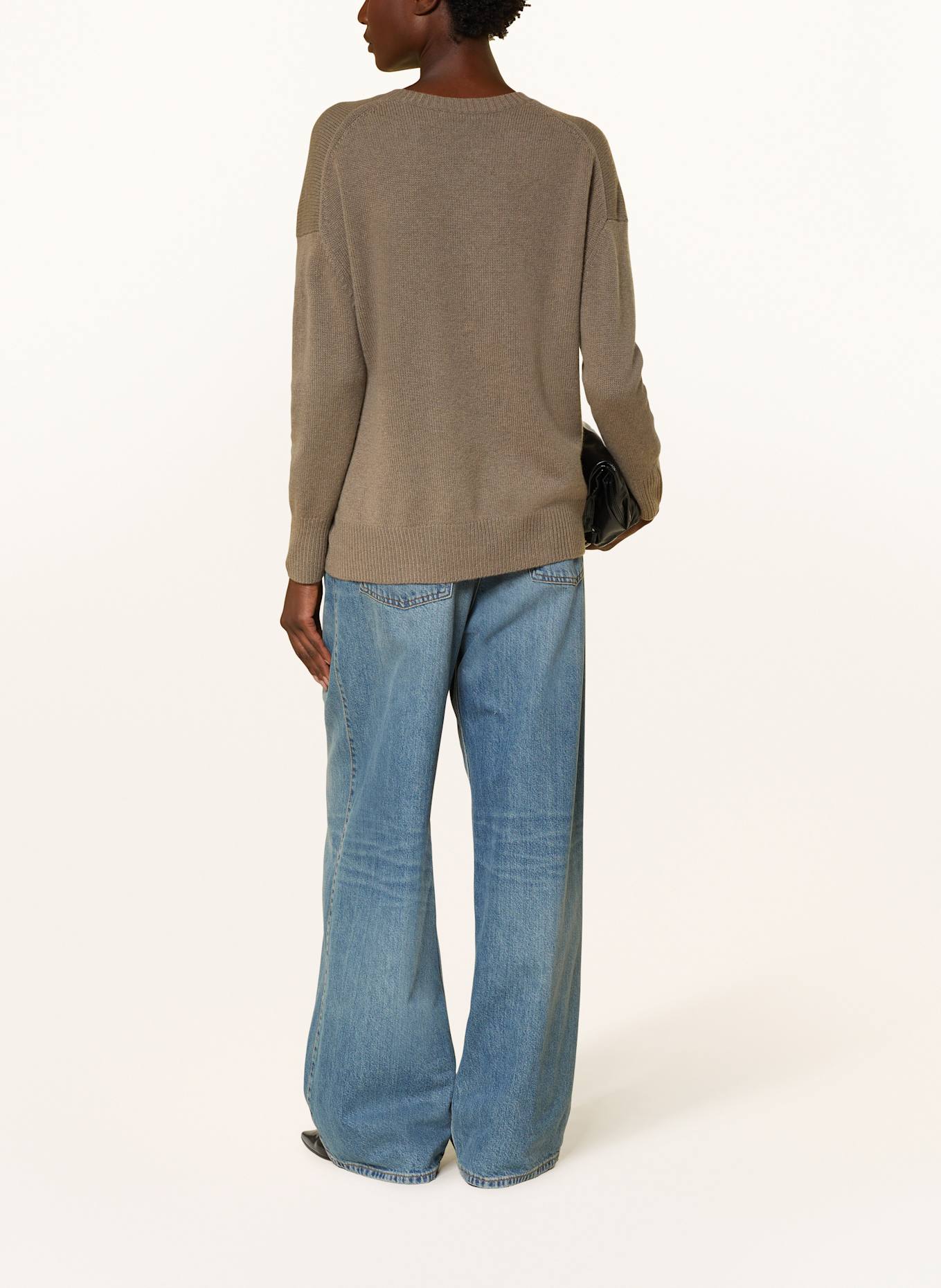 (THE MERCER) N.Y. Cashmere-Pullover: TAUPE