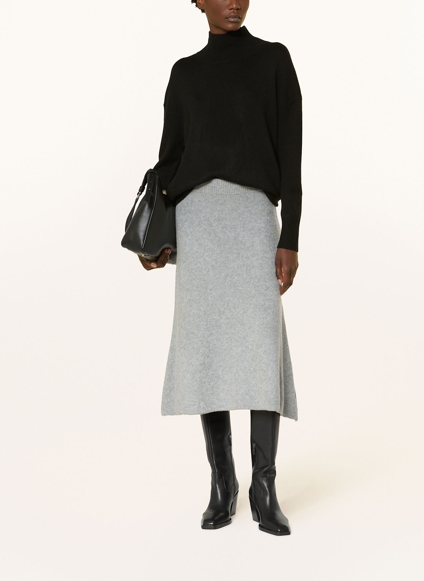 (THE MERCER) N.Y. Pull en cachemire: NOIR