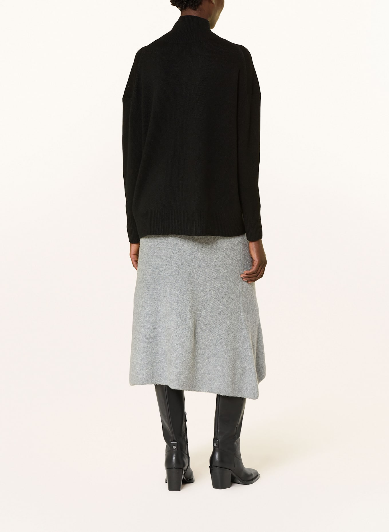 (THE MERCER) N.Y. Pull en cachemire: NOIR