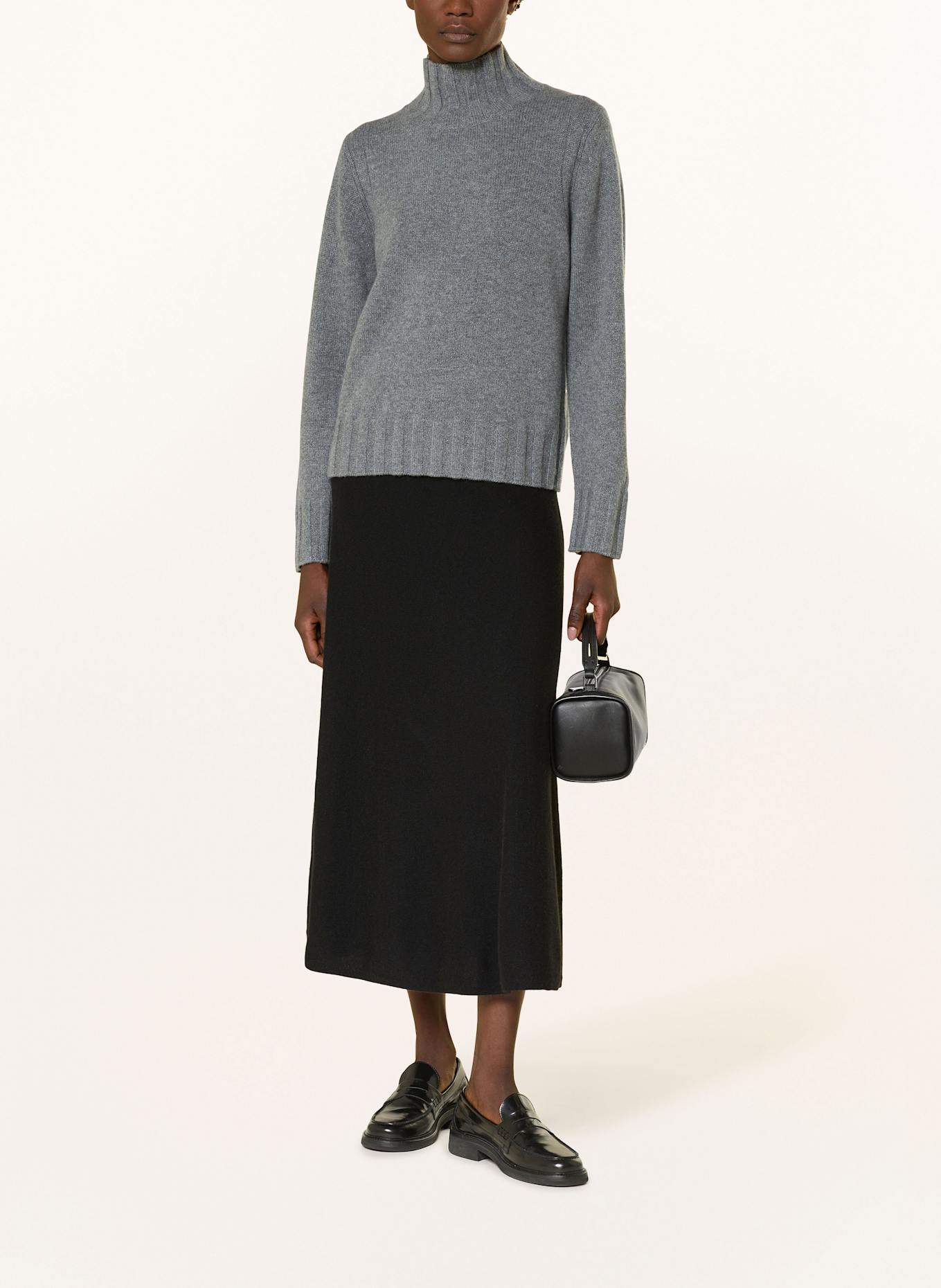 (THE MERCER) N.Y. Cashmere-Pullover: GRAU