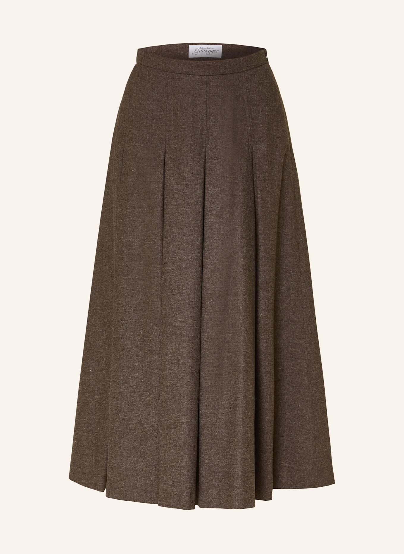 Grasegger Trachtenrock IVY: DUNKELBRAUN
