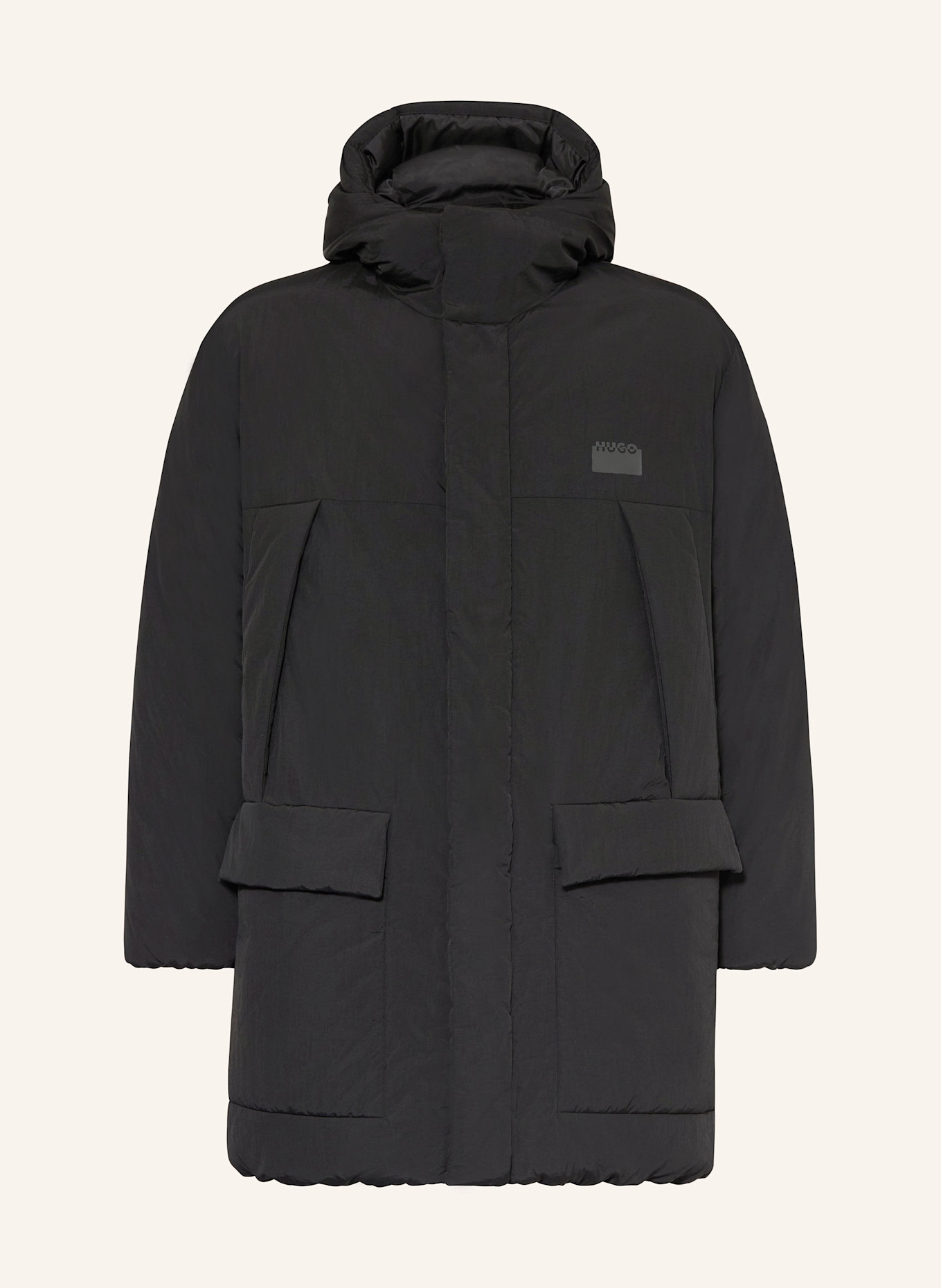 HUGO PARKA MANDEV: SCHWARZ