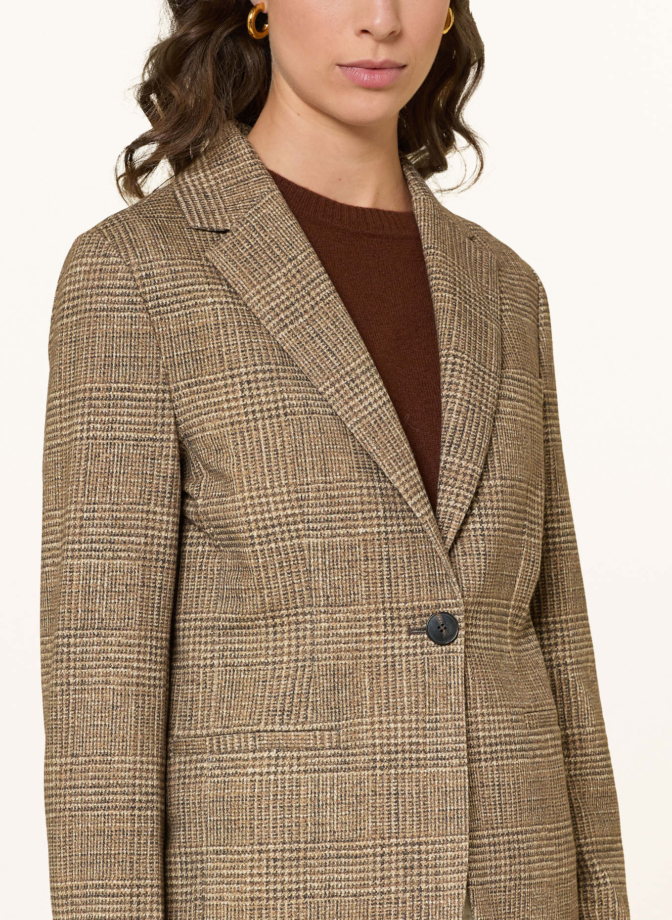 CIRCOLO 1901 Jerseyblazer: BEIGE / BRAUN