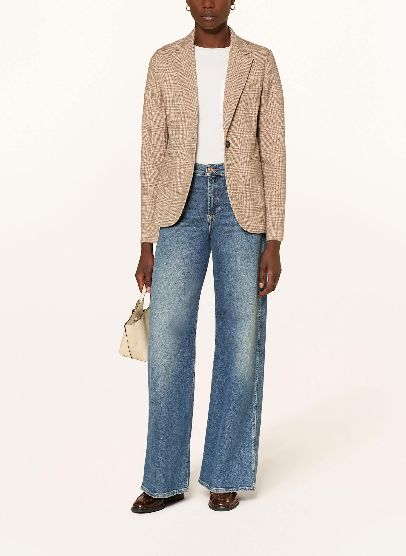 CIRCOLO 1901 Blazer: BRAUN / BEIGE