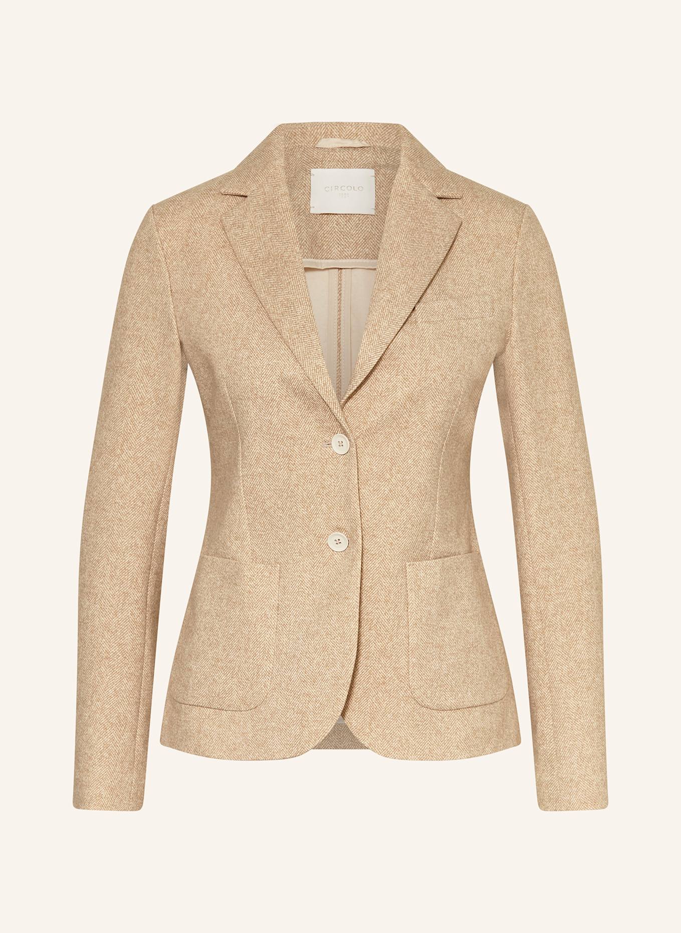 CIRCOLO 1901 Blazer: BEIGE / ECRU