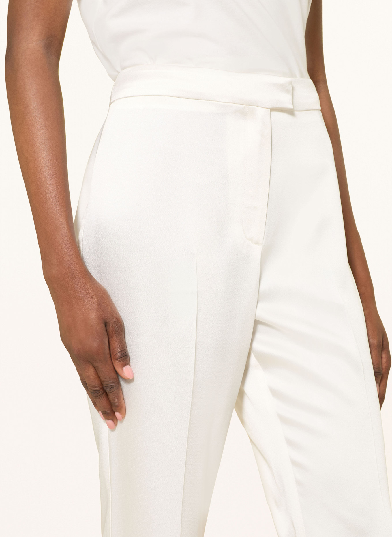 LIVY Marlenehose BRAD: ECRU