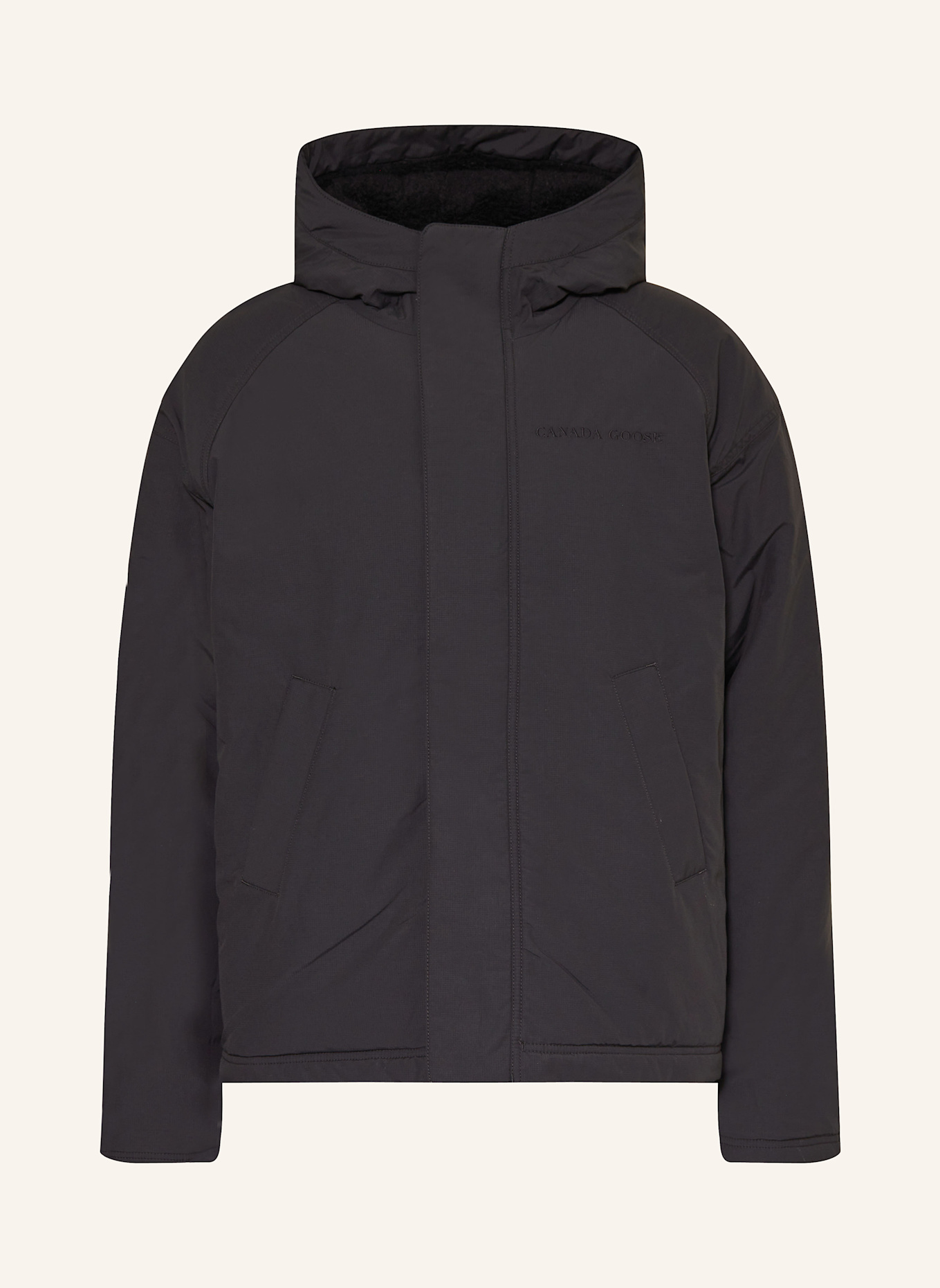 CANADA GOOSE Jacke ALBERNI zum Wenden: SCHWARZ