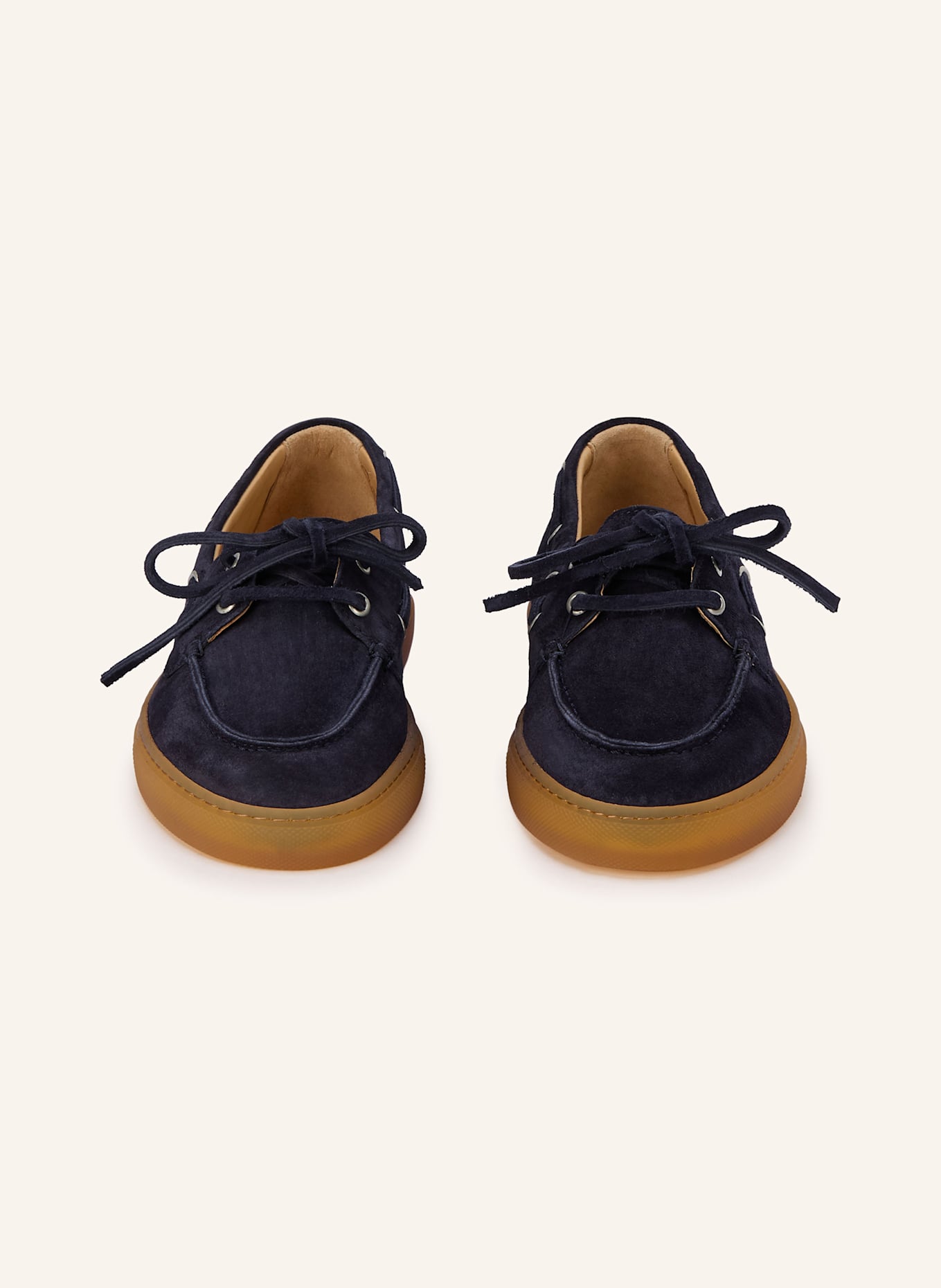 COPENHAGEN STUDIOS Chaussures bateau CPH160: BLEU FONCÉ