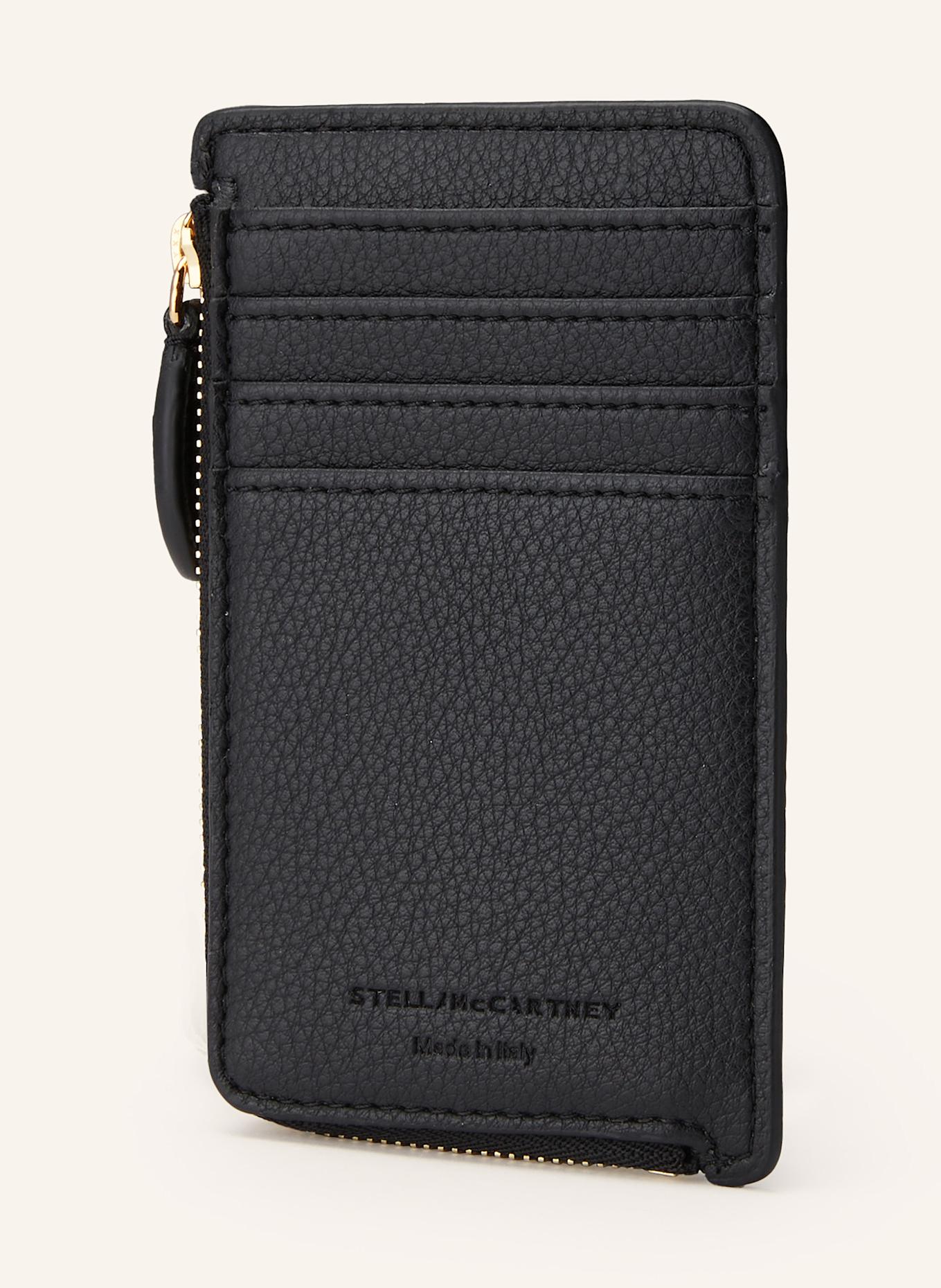 STELLA McCARTNEY Étui pour cartes RYDER: NOIR