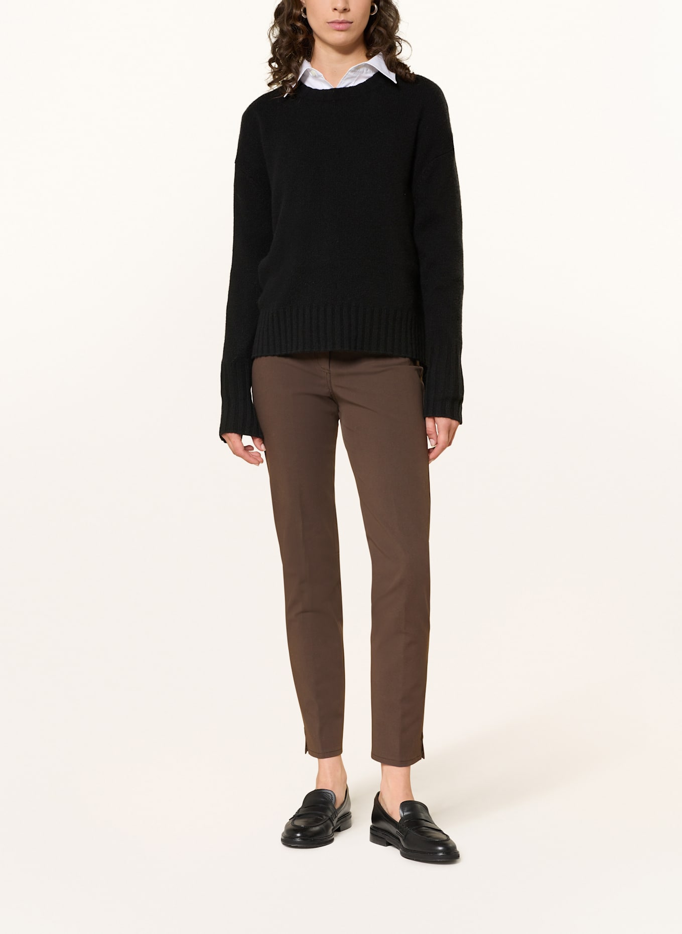 pamela henson Hose PHROYAL: DUNKELBRAUN