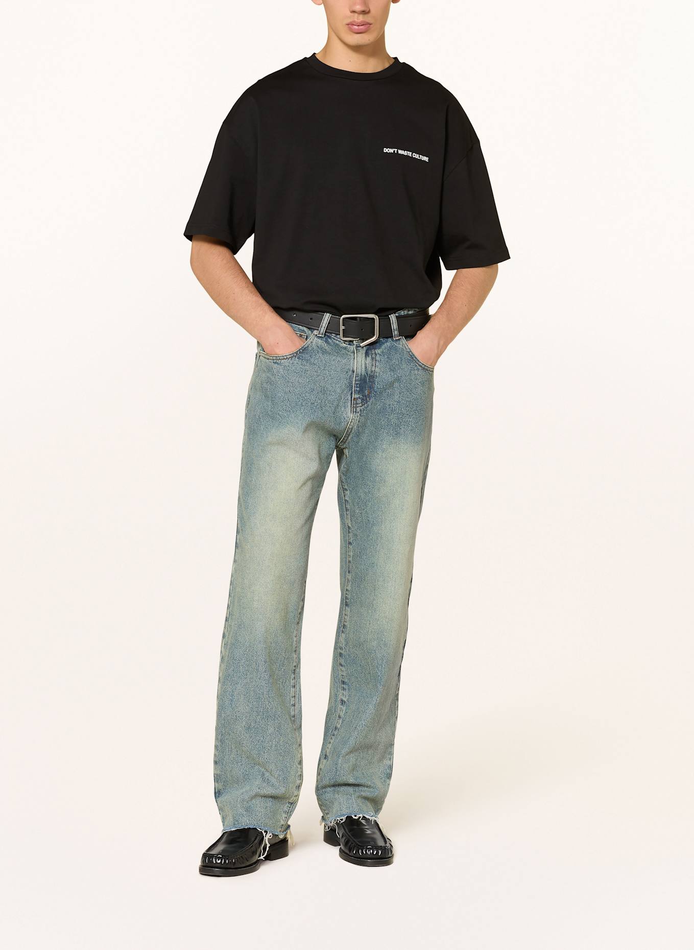 don't waste culture T-Shirt ZALIRA: SCHWARZ