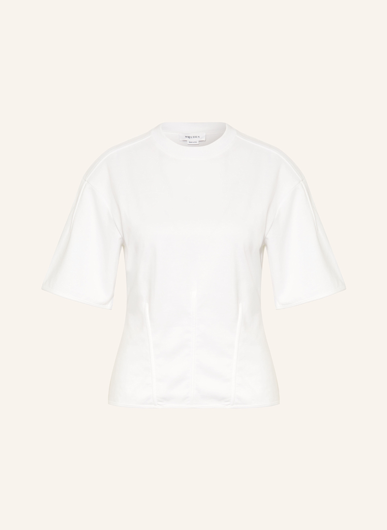 McQUEEN T-Shirt: WEISS