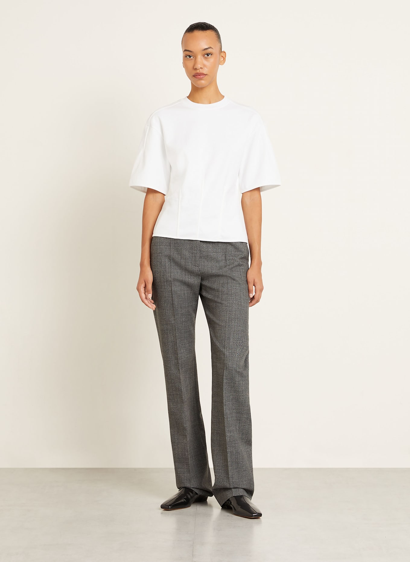 McQUEEN T-Shirt: WEISS