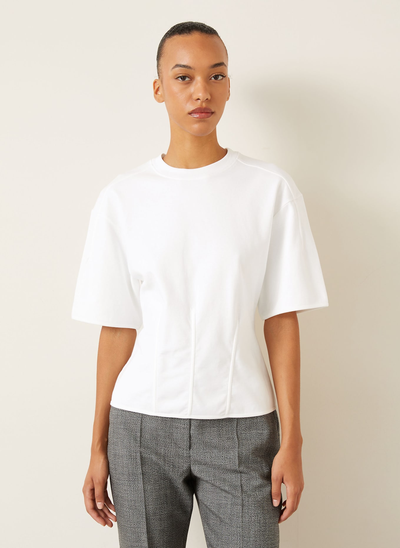 McQUEEN T-Shirt: WEISS