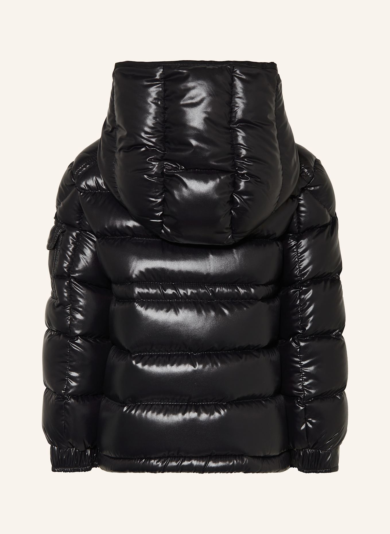 MONCLER enfant Down jacket MAIRE with removable hood: BLACK