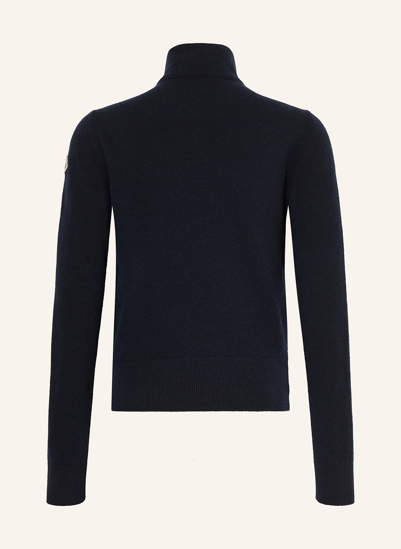 MONCLER enfant Kurtka puchowa z mieszanki materiałów: GRANATOWY