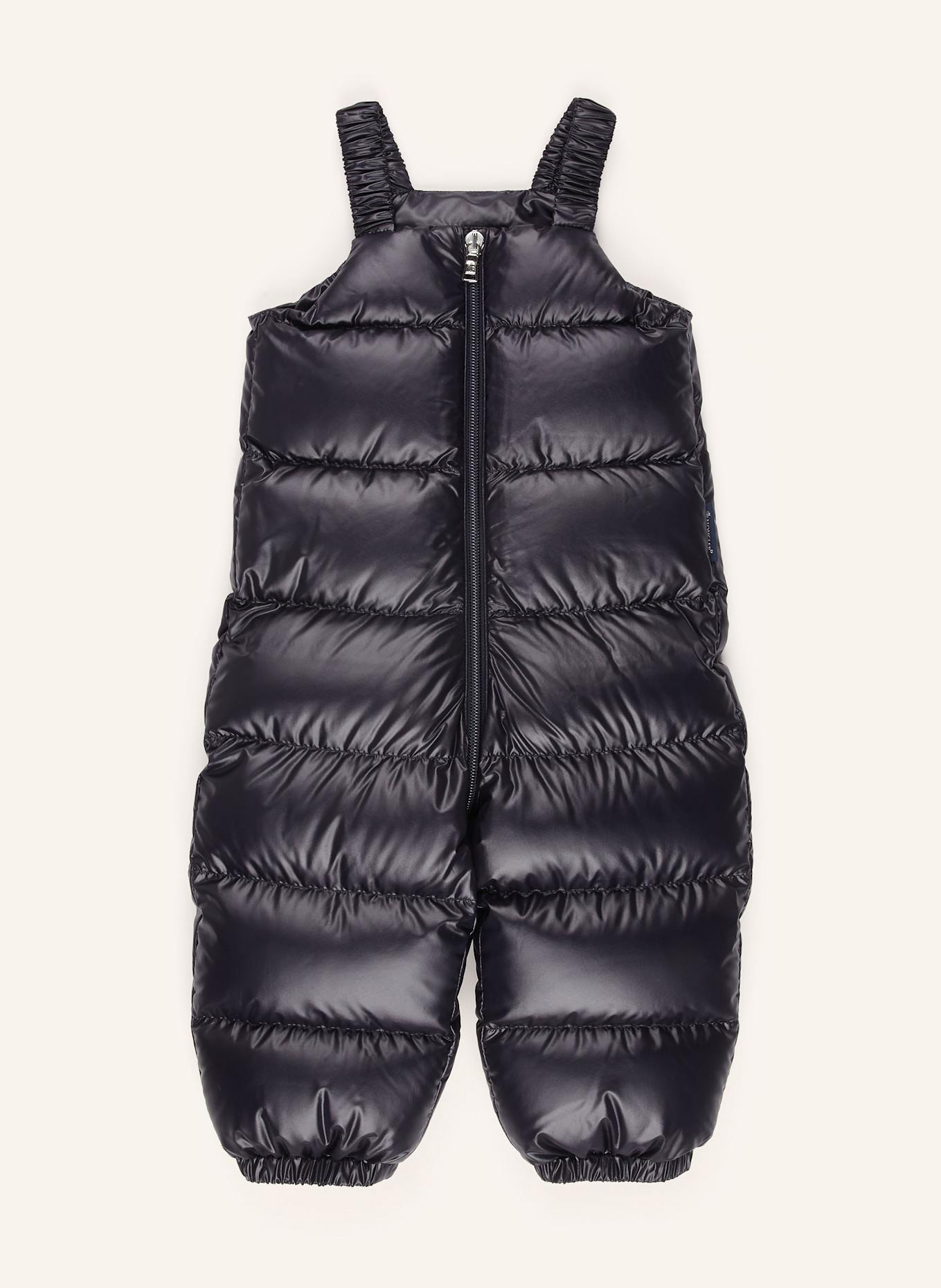 MONCLER enfant Set DEIDRE: Daunenjacke und Thermohose: DUNKELBLAU