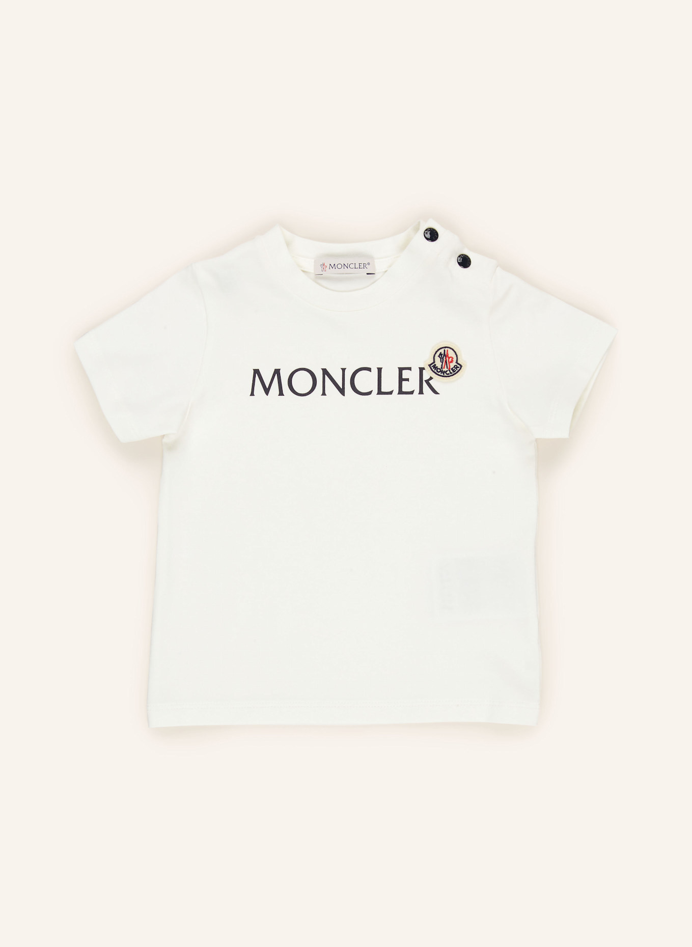 MONCLER enfant T-Shirt: ECRU