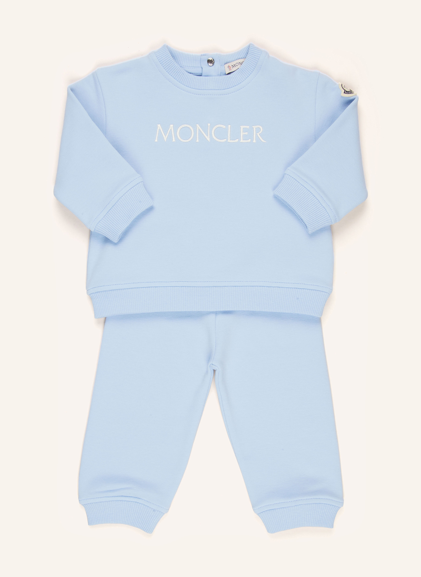 MONCLER enfant Set: Sweatshirt und Sweatpants: HELLBLAU