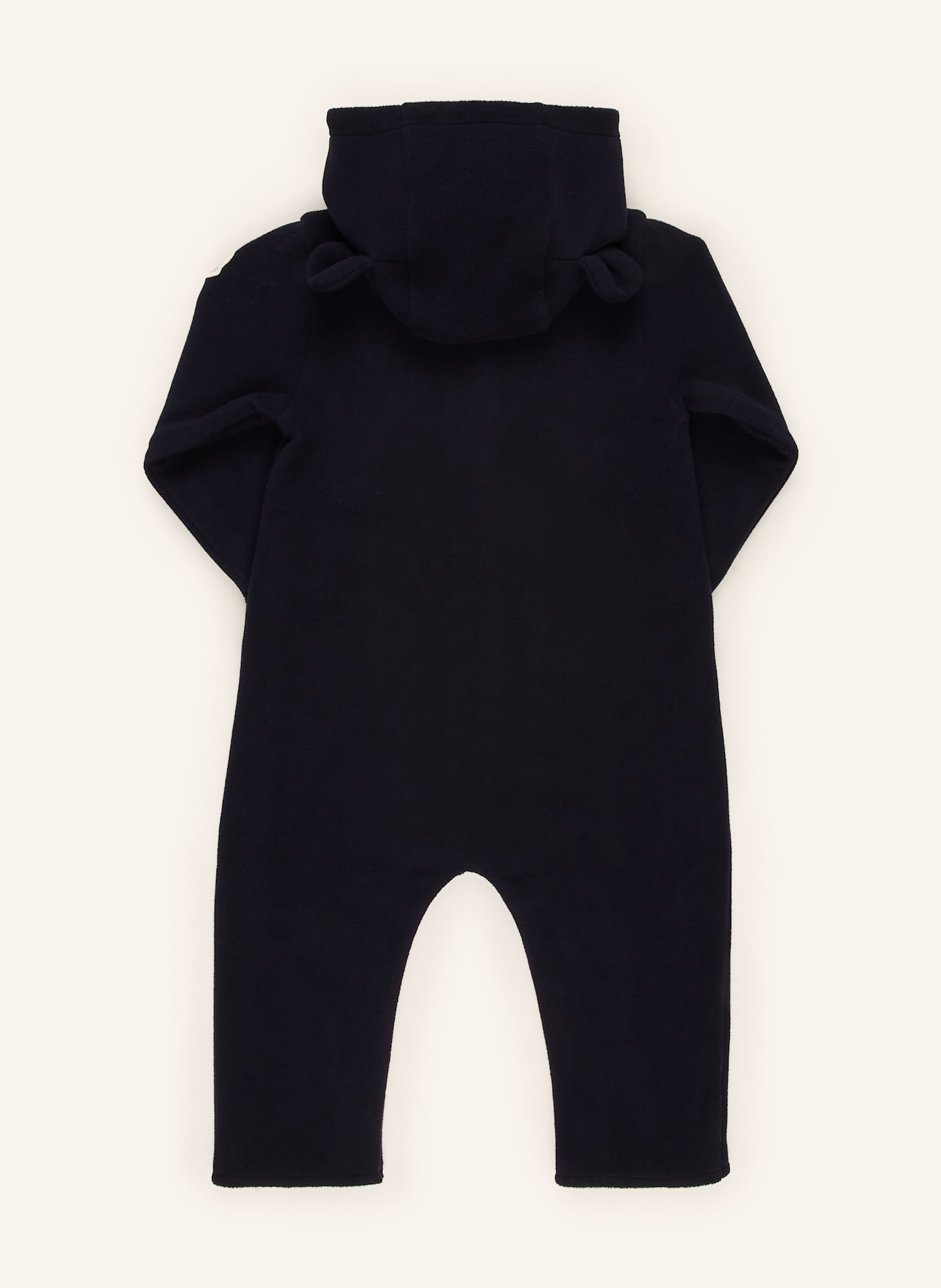 MONCLER enfant Fleece-Overall: DUNKELBLAU